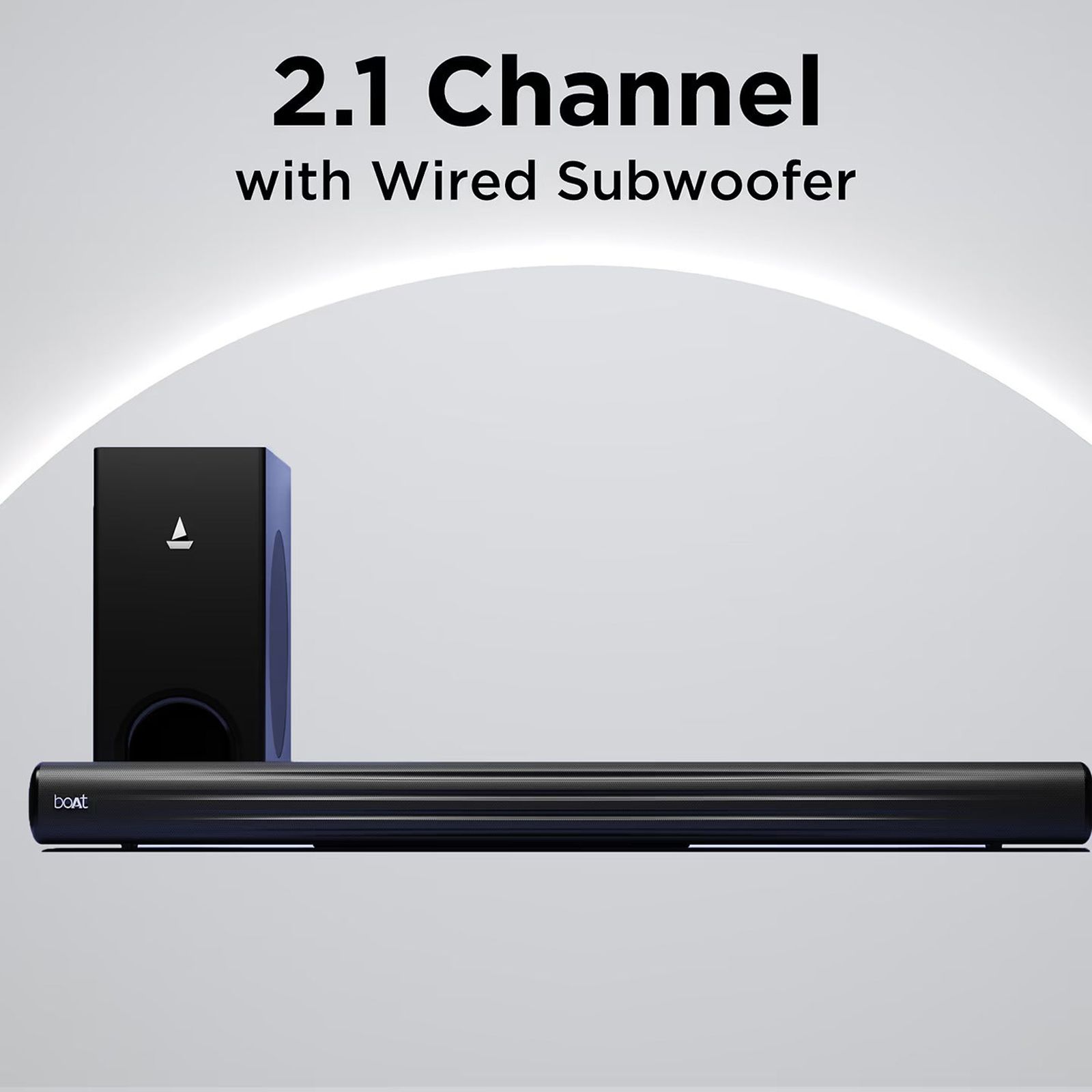 boAt Aavante Bar Aroha 100W Bluetooth Soundbar with Remote (Entertainment EQ Modes, 2.1 Channel, Black)_6