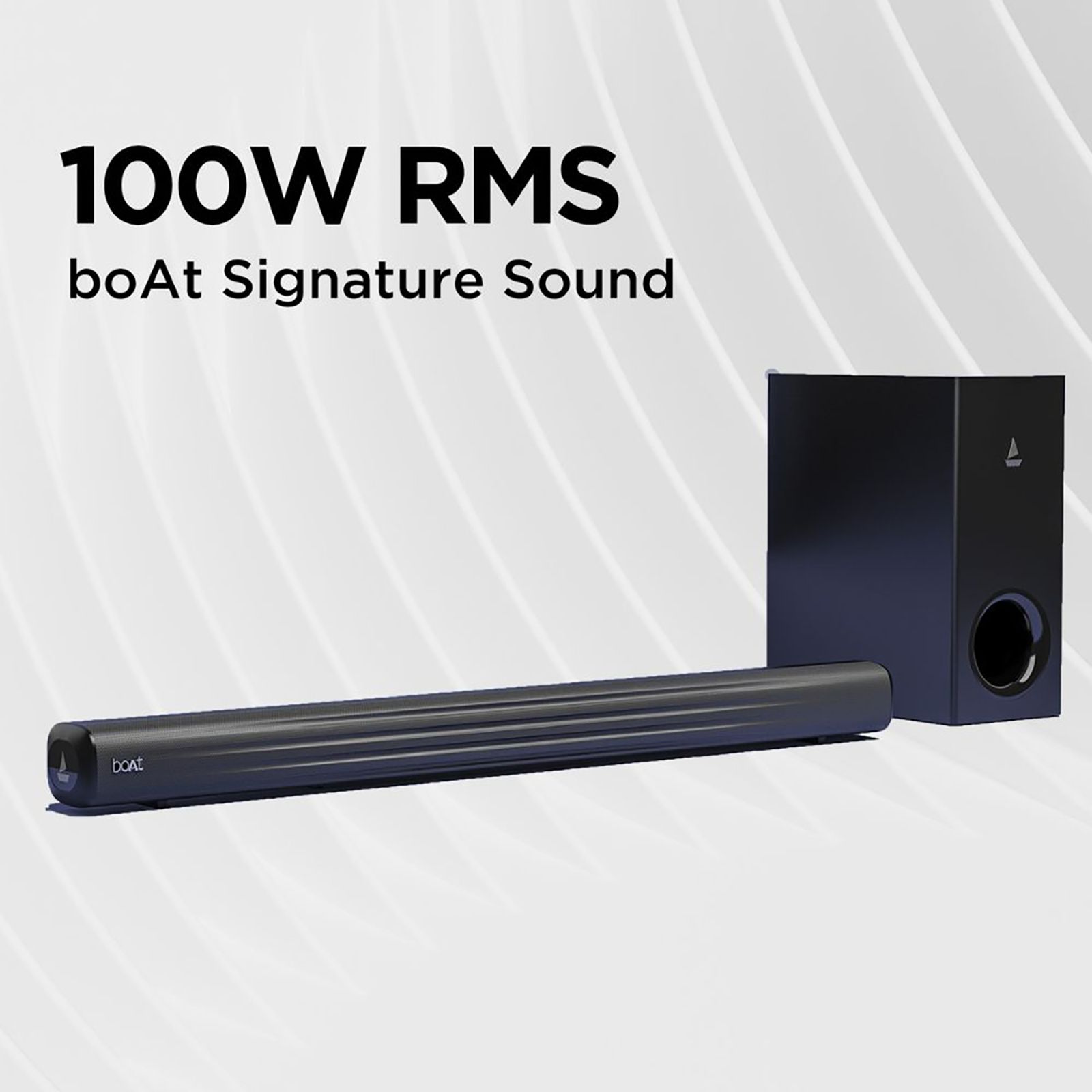 boAt Aavante Bar Aroha 100W Bluetooth Soundbar with Remote (Entertainment EQ Modes, 2.1 Channel, Black)_8
