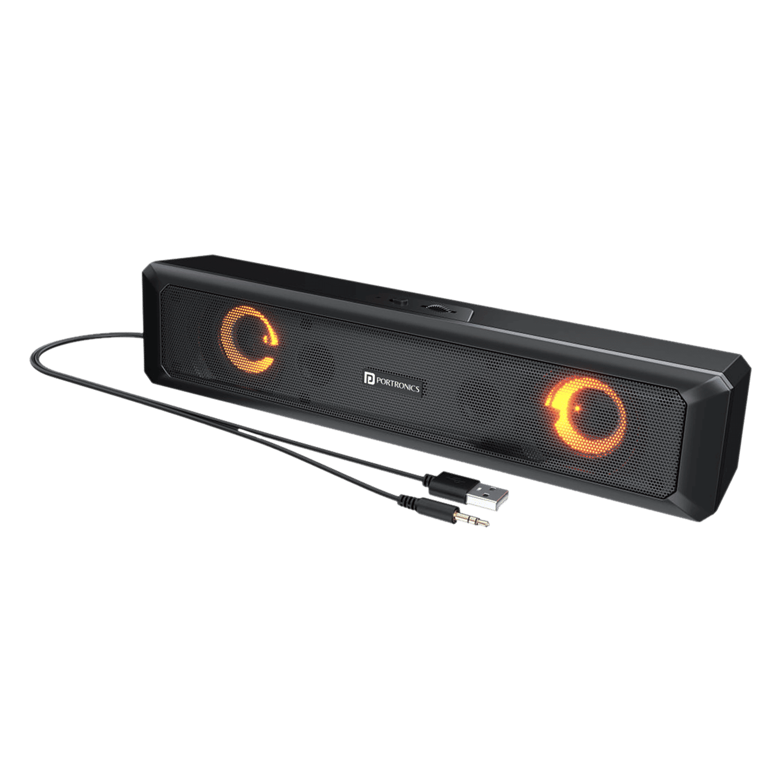 PORTRONICS In Tune 3 6W Soundbar (Stereo Sound, 2.1 Channel, Black)_1
