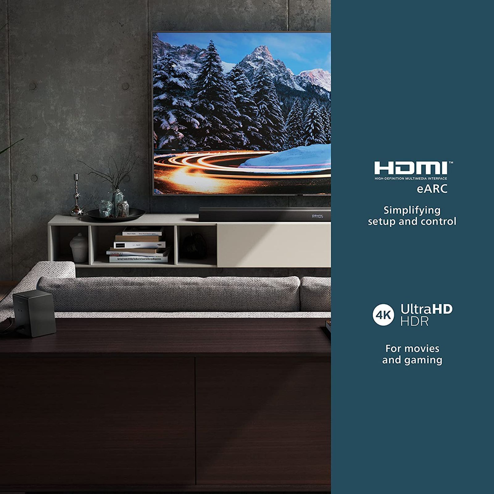 PHILIPS 780W Bluetooth Soundbar with Remote (Dolby Atmos, 5.1.2 Channel, Black)_14