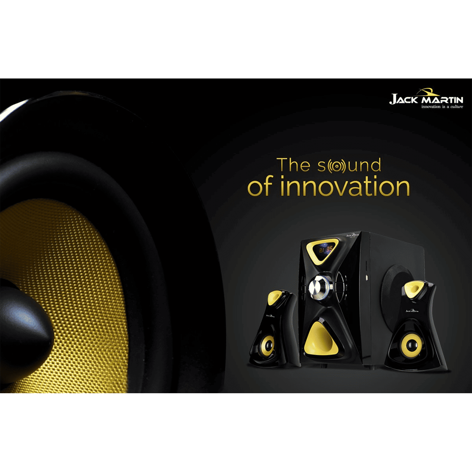 Jack Martin 126W Bluetooth Home Theatre with Remote (Heavy Bass Output, 2.1 Channel, Black)_7