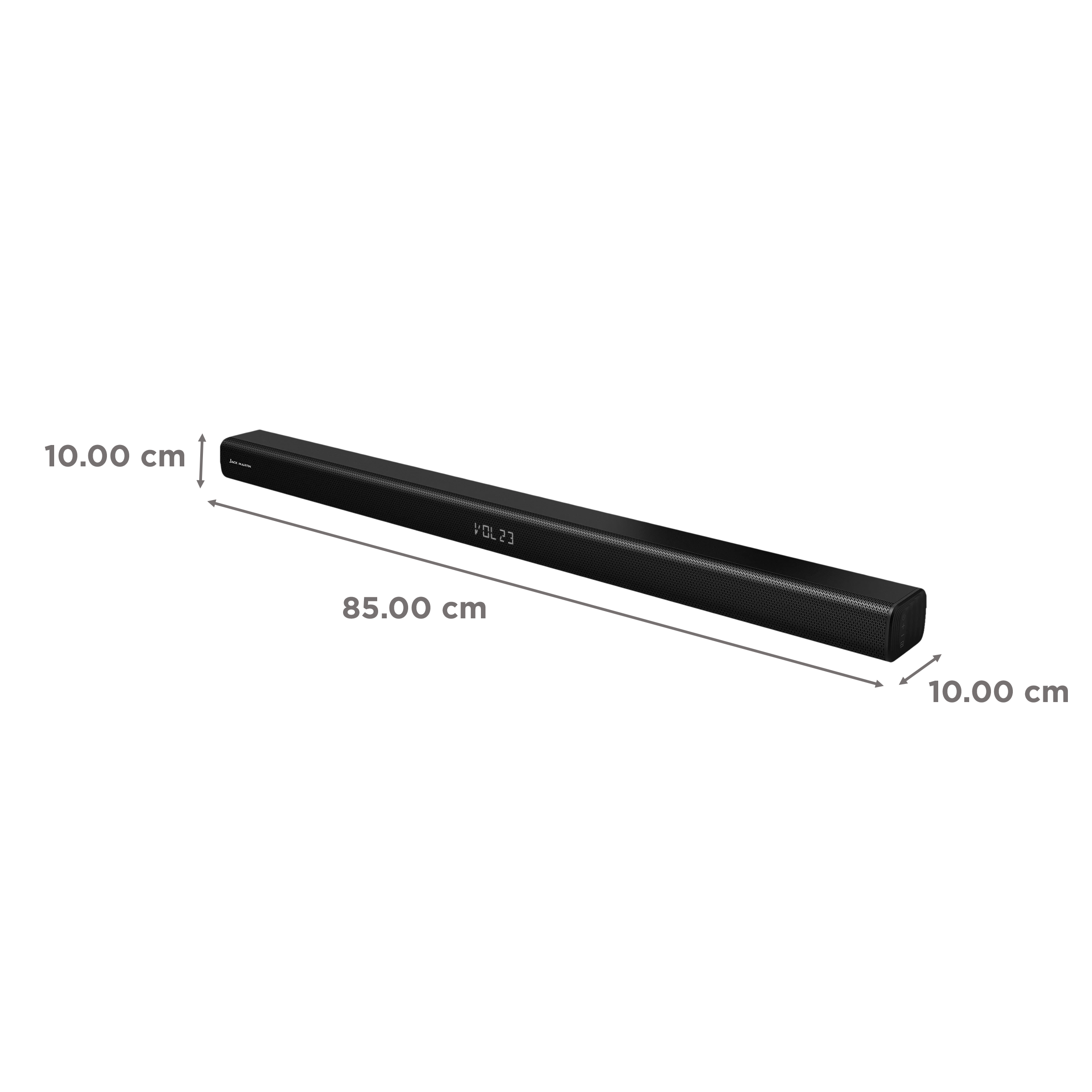 Jack Martin Cinebar 500 195W Bluetooth Soundbar with Remote (Dolby Digital, 5.1 Channel, Black) Jack Martin Cinebar 500 195W Bluetooth Soundbar with Remote (Dolby Digital, 5.1 Channel, Black)_4