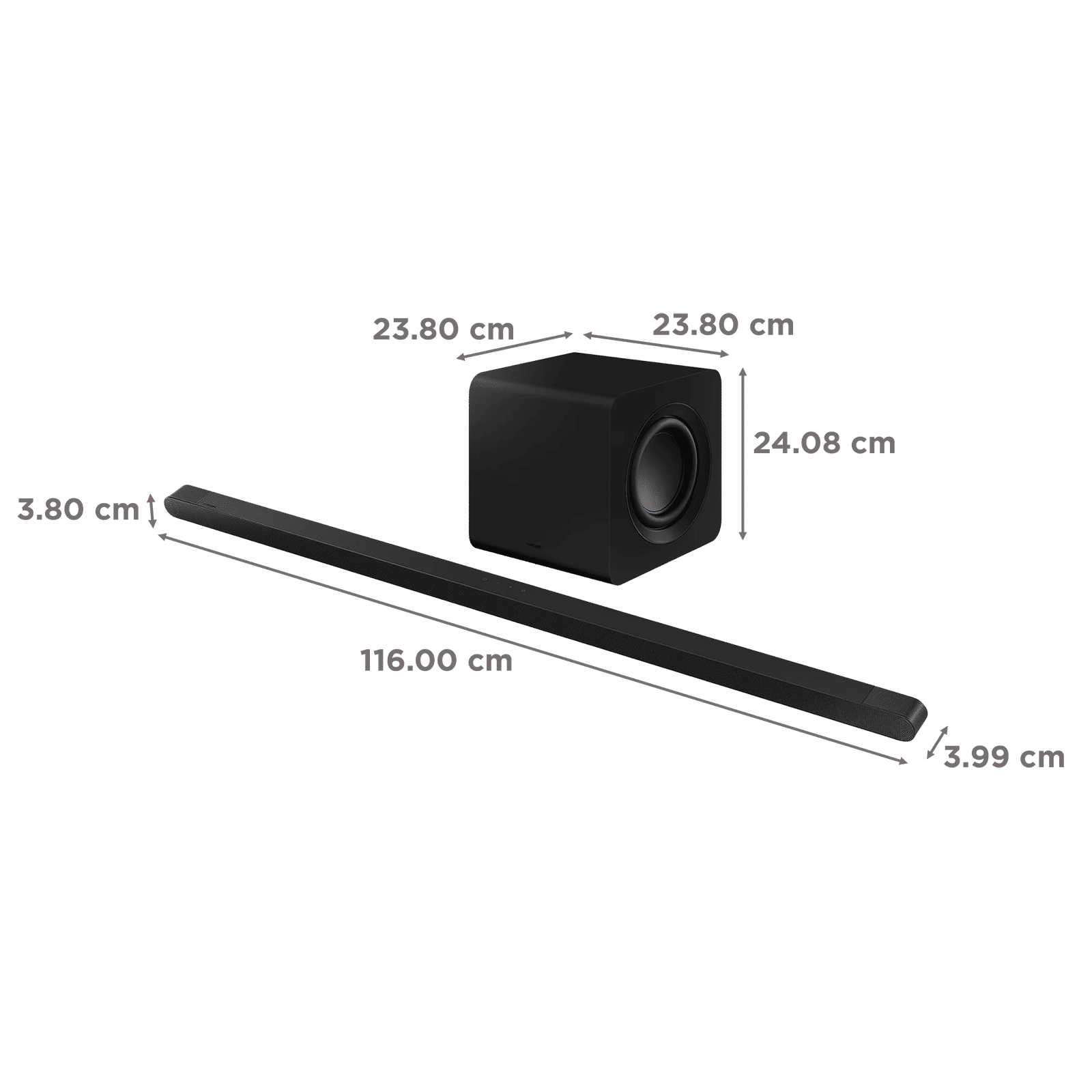 SAMSUNG S Series 330W Bluetooth Soundbar with Remote (Dolby Digital Plus, 3.1.2 Channel, Black)_4