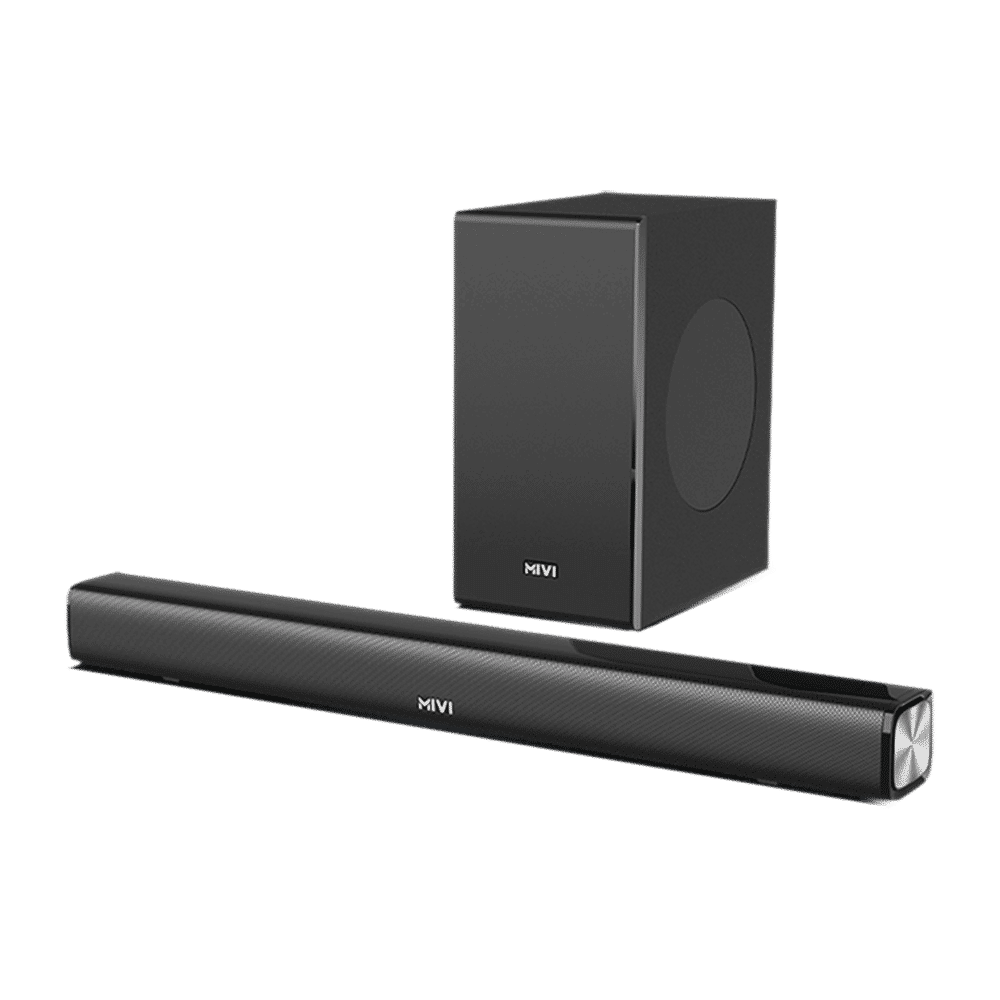 MIVI Fort R240 240W Bluetooth Soundbar with Remote (Cinematic Sound, 2.1 Channel, Black)_1