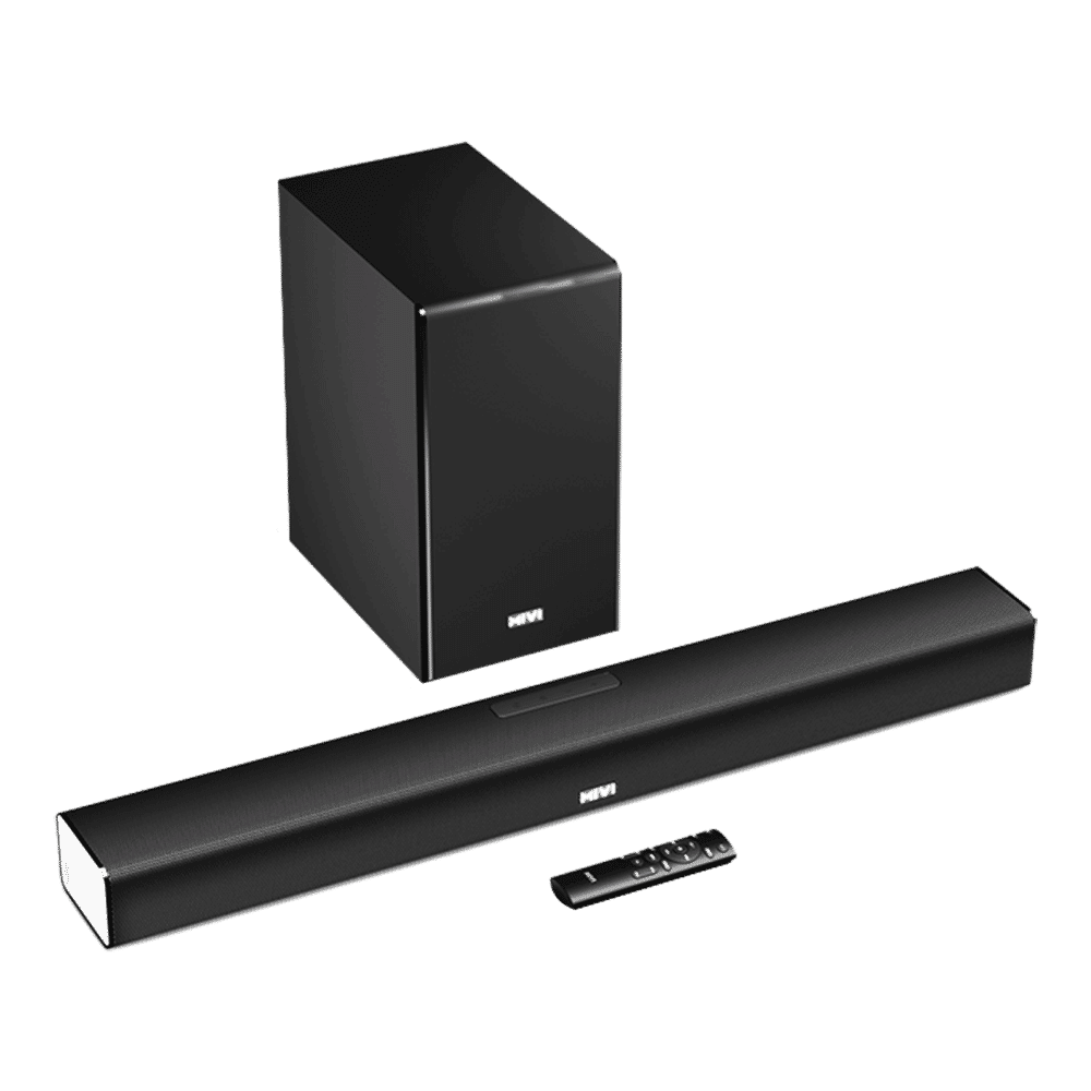 MIVI Fort R320 320W Bluetooth Soundbar with Remote (Cinematic Surround Sound, 2.1 Channel, Black)_1