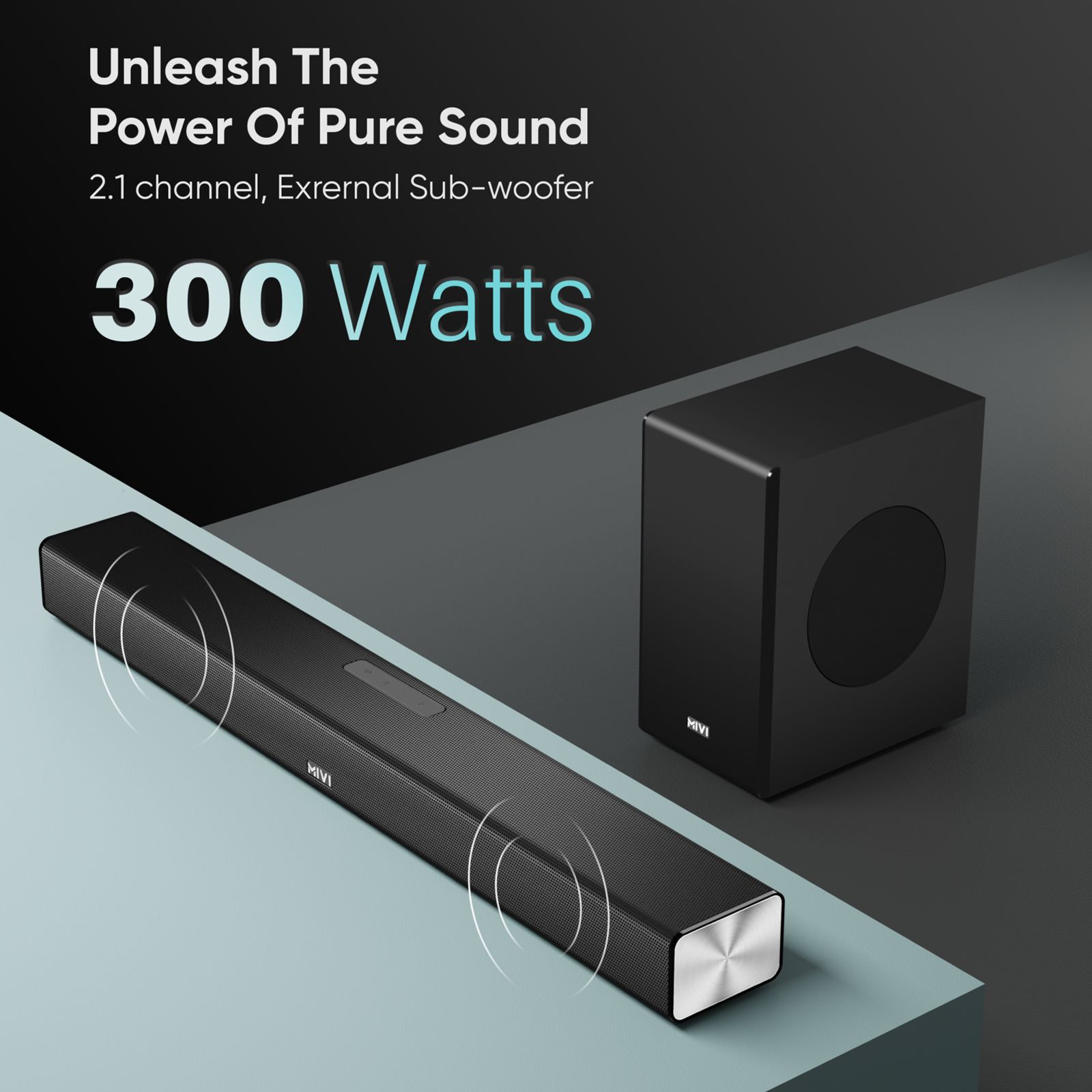 MIVI Fort R320 320W Bluetooth Soundbar with Remote (Cinematic Surround Sound, 2.1 Channel, Black)_17