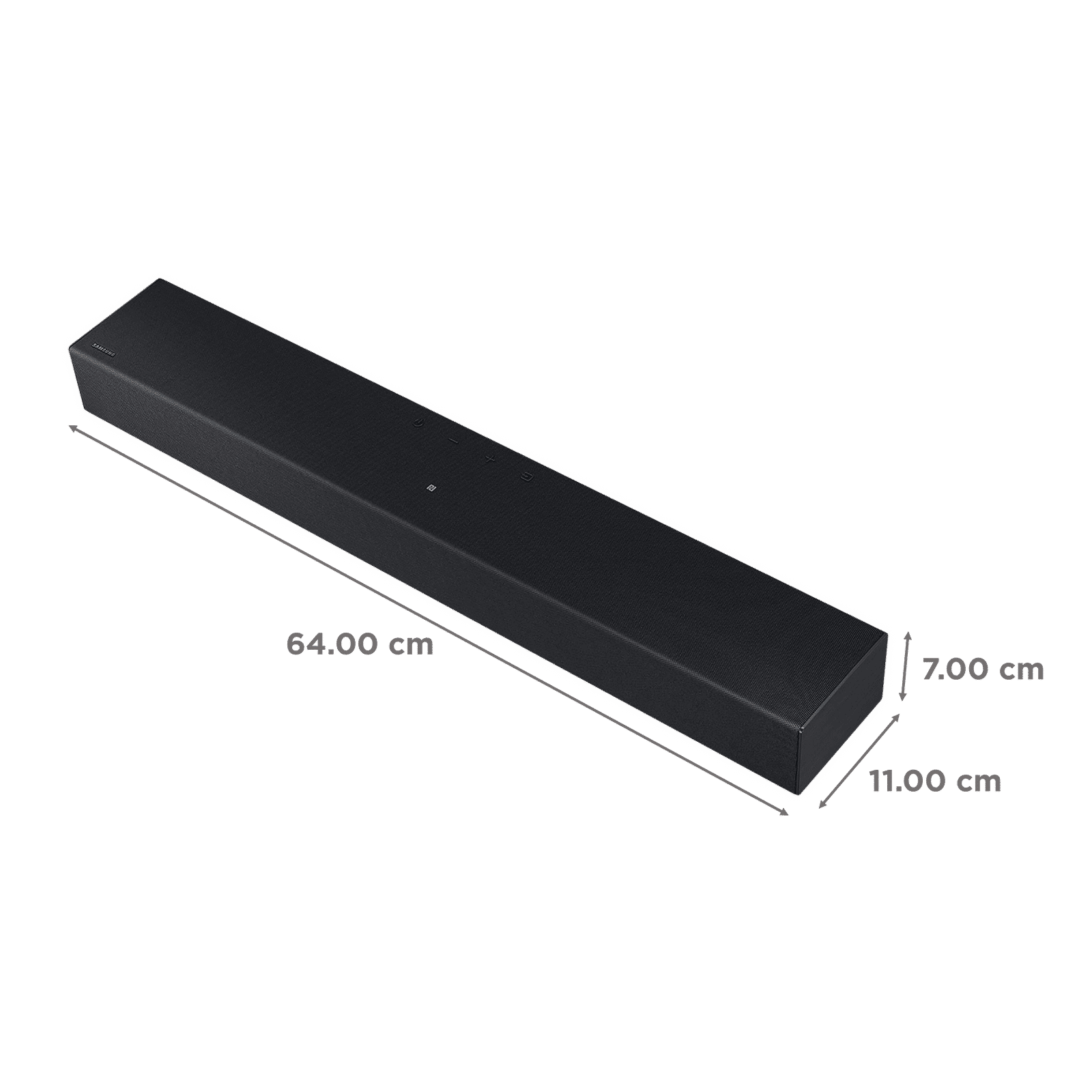SAMSUNG HW-C400/XL 40W Bluetooth Soundbar with Remote (Surround Sound, 2.0 Channel, Black)_3