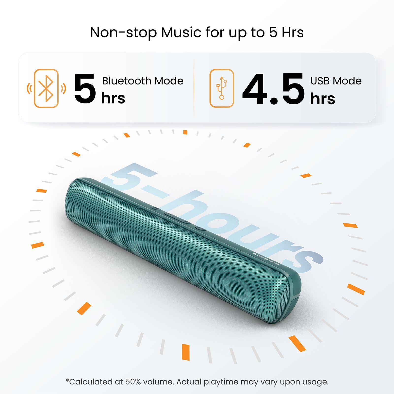 ambrane Evoke Beam 16 16W Bluetooth Soundbar (Crystal-Clear Sound, Stereo Channel, Black) ambrane Evoke Beam 16 16W Bluetooth Soundbar (Crystal-Clear Sound, Stereo Channel, Black)_13