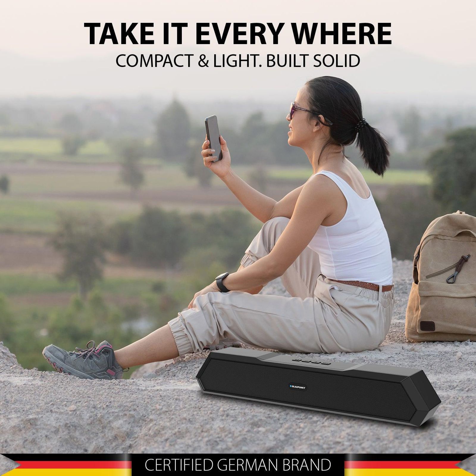 Blaupunkt SBA15 14W Bluetooth Soundbar (HD Sound, 2.1 Channel, Black)_10