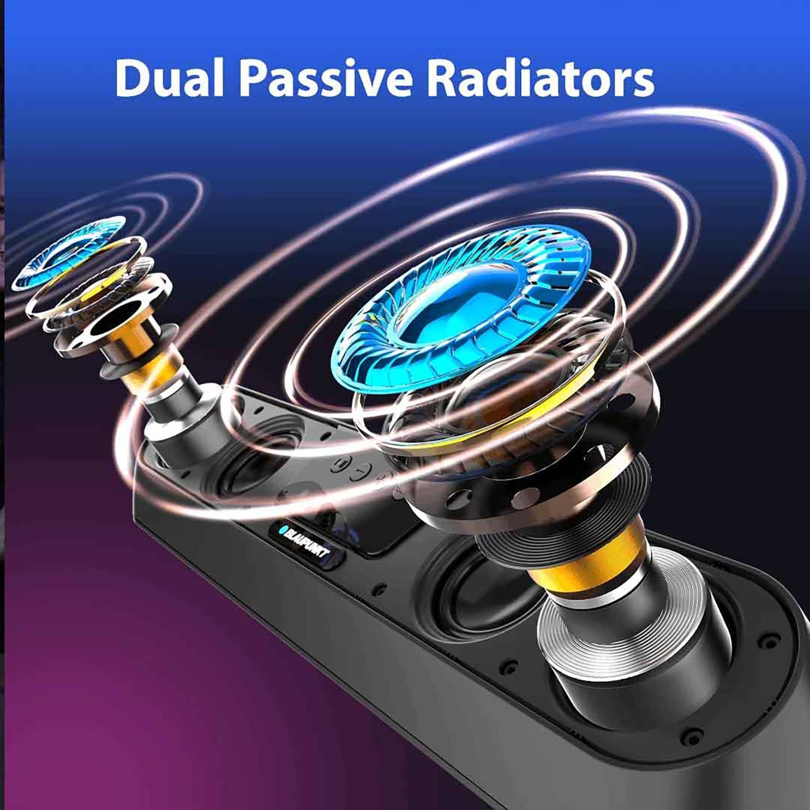 Blaupunkt SBA25 Gaming 25W Bluetooth Soundbar (Surround Sound, 2.1 Channel, Black) Blaupunkt SBA25 Gaming 25W Bluetooth Soundbar (Surround Sound, 2.1 Channel, Black)_7