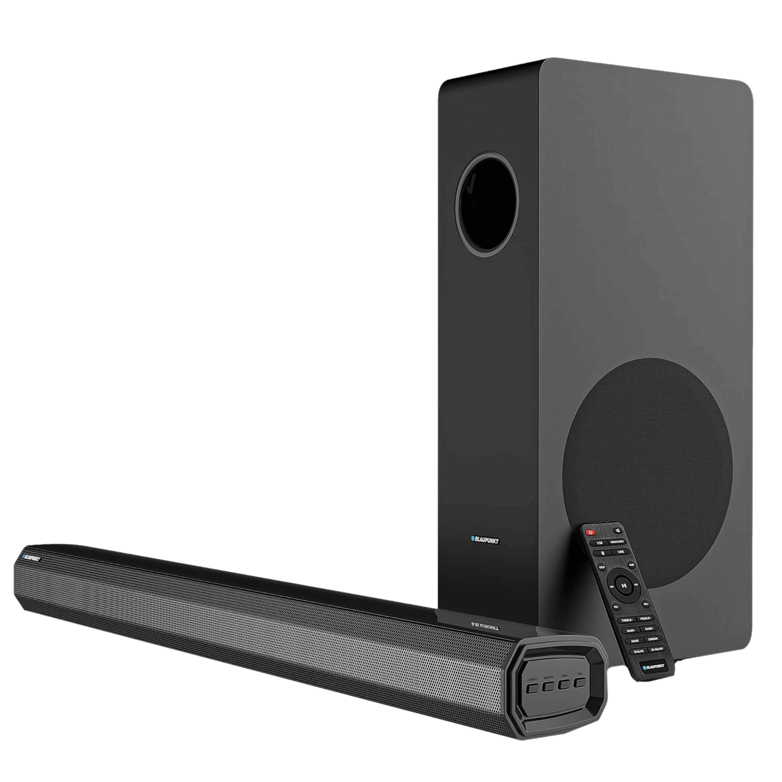 Blaupunkt SBW250 200W Bluetooth Soundbar with Remote (Powerful Surround Sound, 2.1 Channel, Black)_1