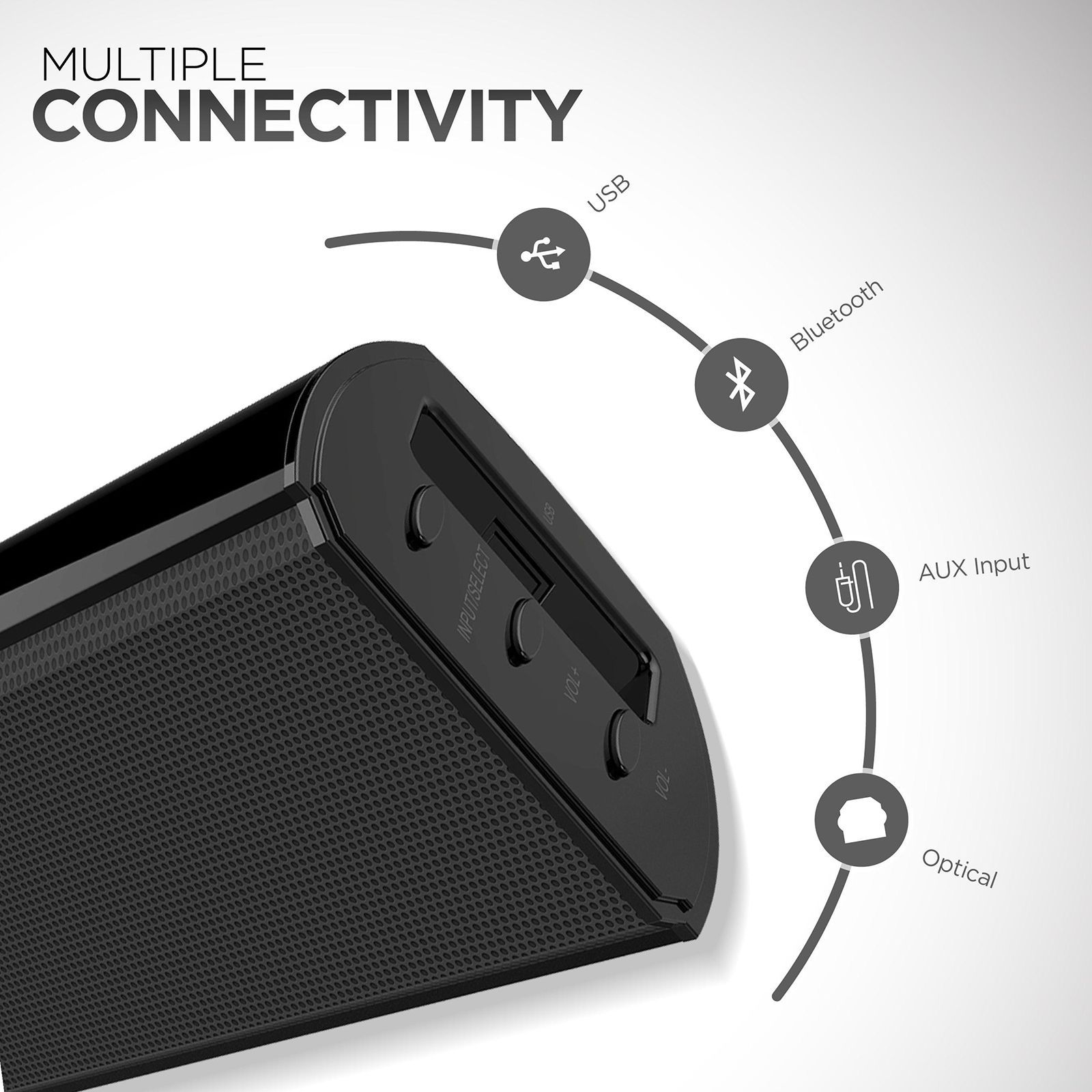 Blaupunkt SBW50 120W Bluetooth Soundbar with Remote (HD sound, 2.1 Channel, Black)_9