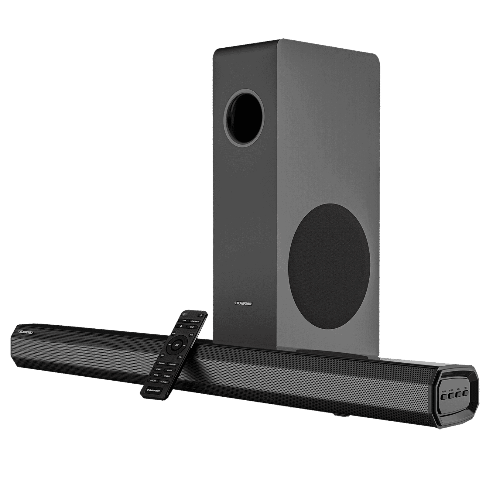 Blaupunkt SBWL10 200W Bluetooth Soundbar with Remote (Surround Sound, 2.1 Channel, Black)_1