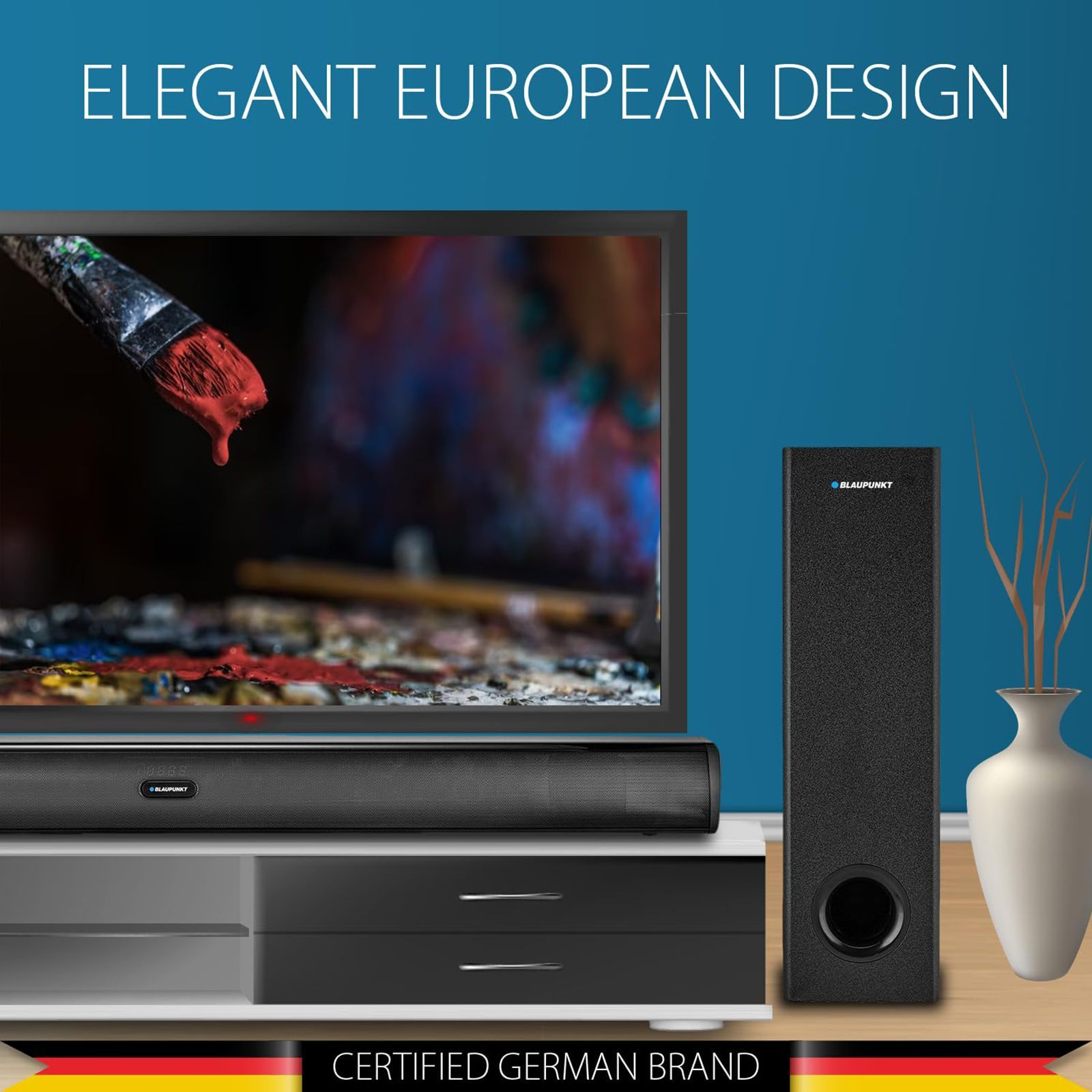 Blaupunkt SBW120 120 Watt Sound Bar with Remote ( 4 Preset EQ Modes, 2.1 Channel, Black )_6