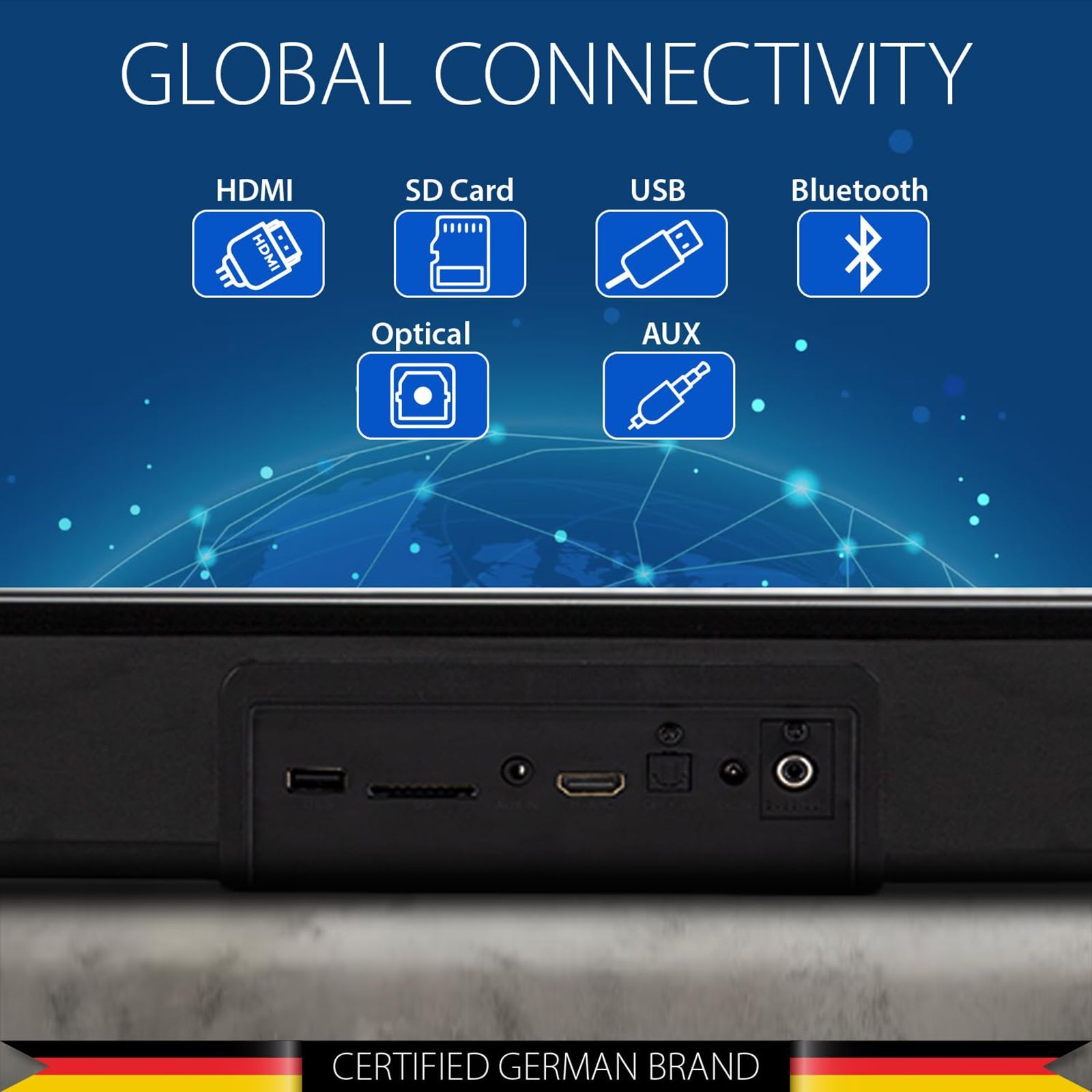 Blaupunkt SBW120 120 Watt Sound Bar with Remote ( 4 Preset EQ Modes, 2.1 Channel, Black )_8