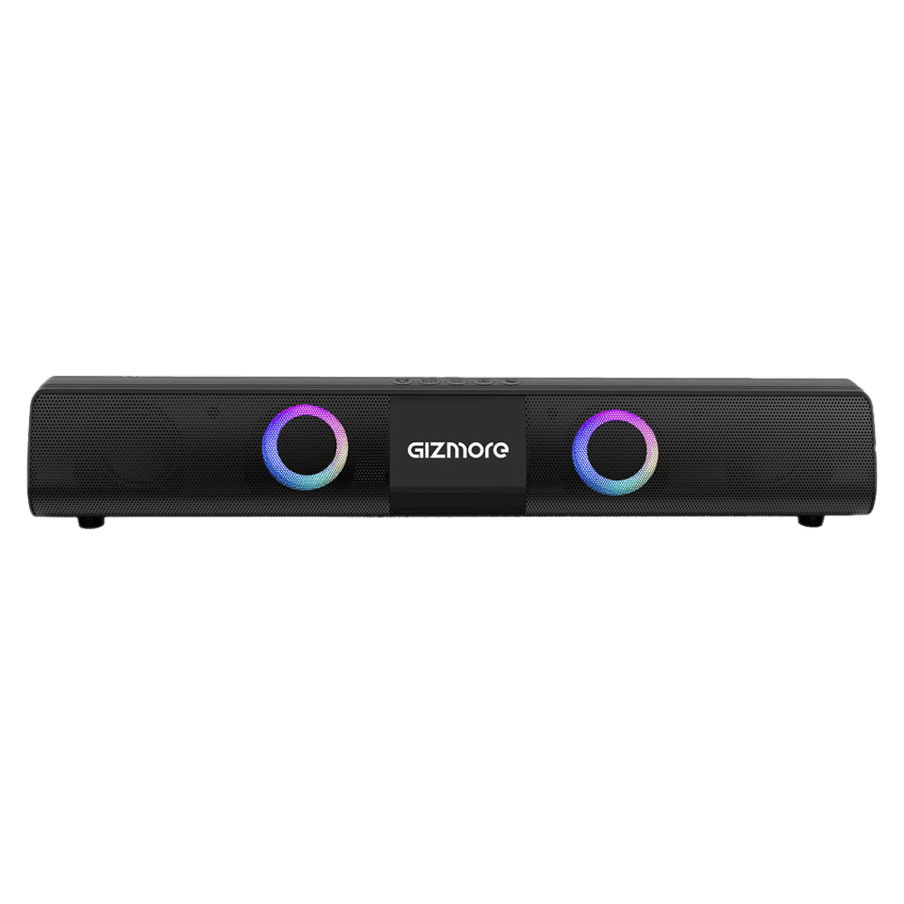 GIZmore Gizbar 2000 20W Bluetooth Soundbar (Equalizer Modes, Stereo Channel, Black)_1