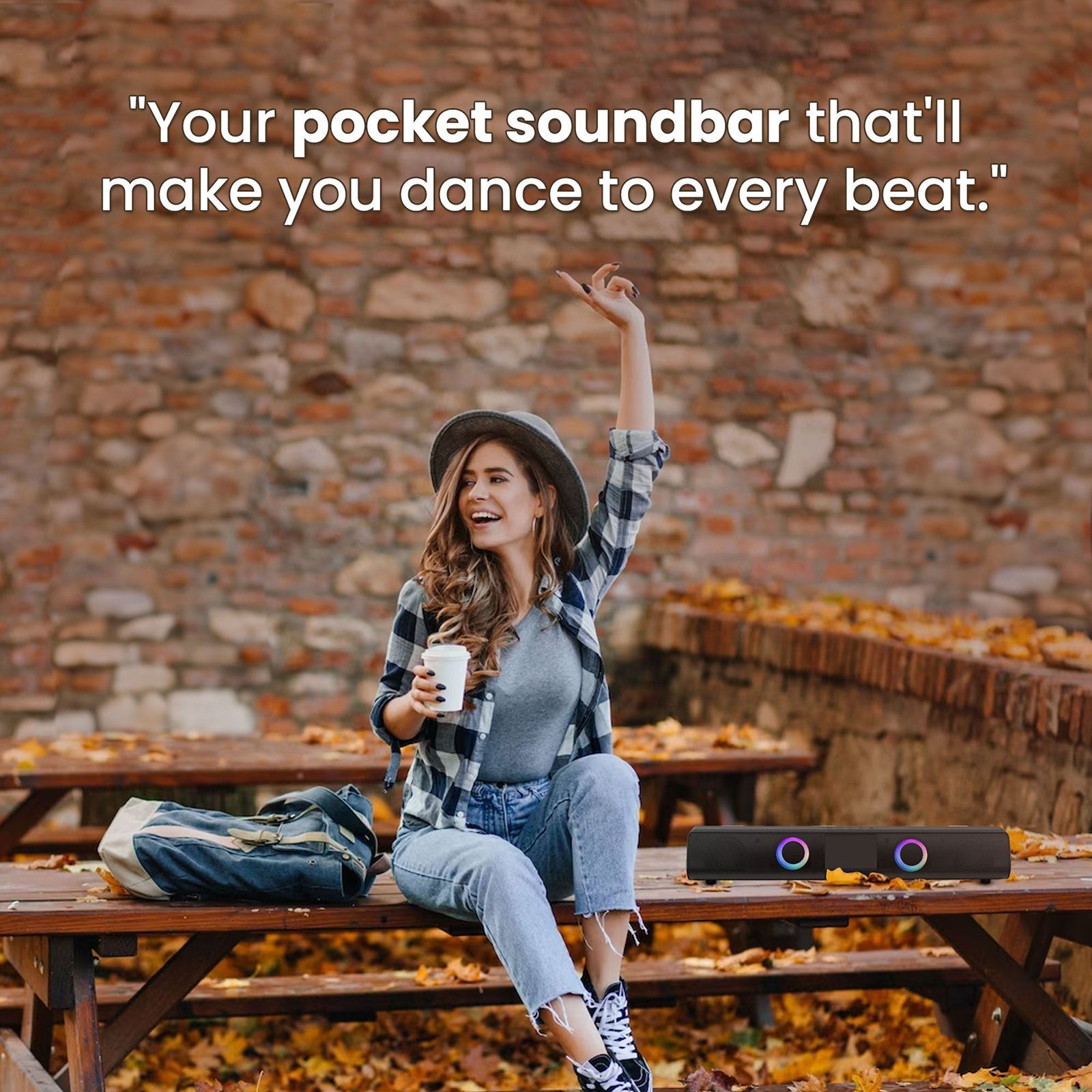 GIZmore Gizbar 2000 20W Bluetooth Soundbar (Equalizer Modes, Stereo Channel, Black)_9