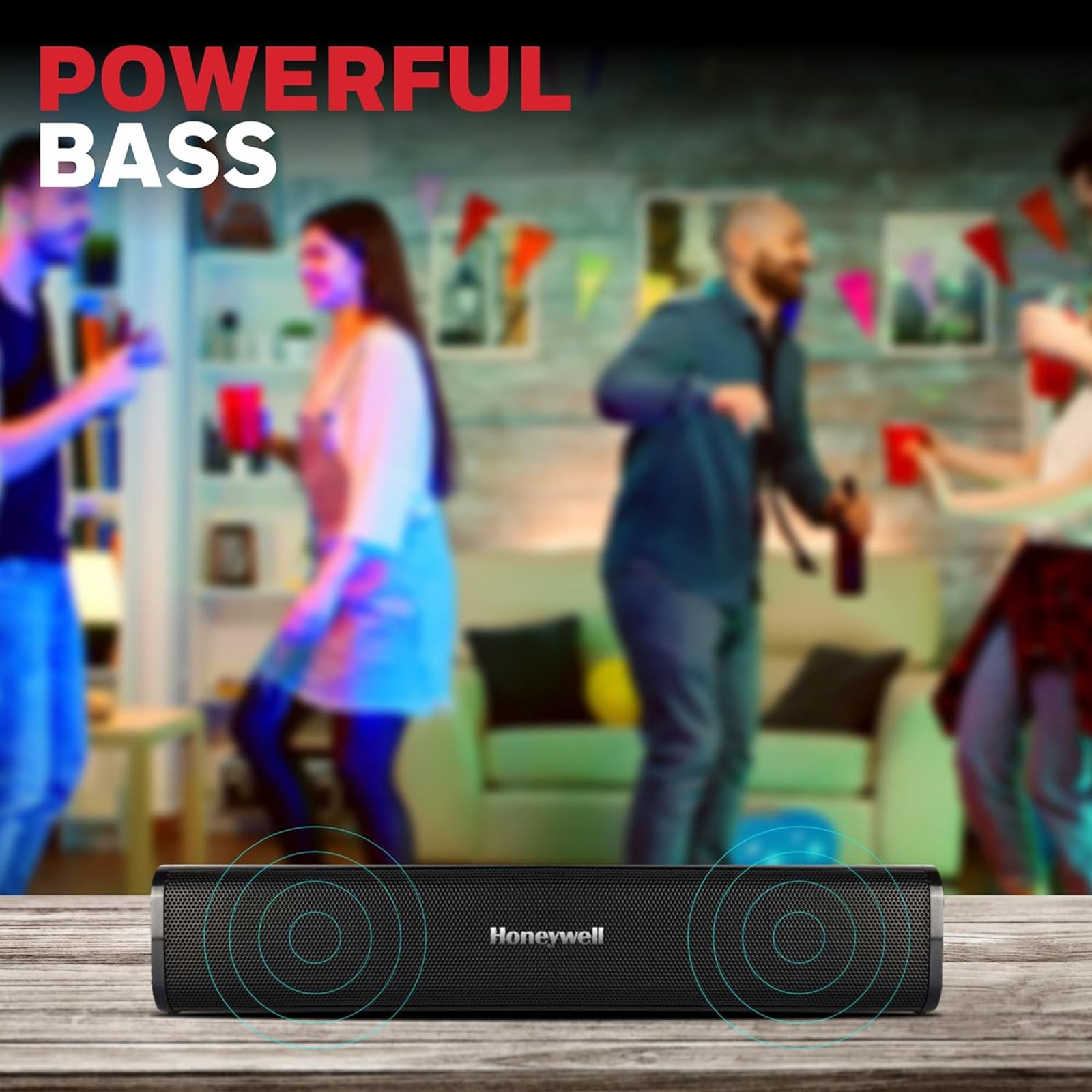 Honeywell Moxie V1000 10W Bluetooth Soundbar (Stereo Sound, 5.0 Channel, Black) Honeywell Moxie V1000 10W Bluetooth Soundbar (Stereo Sound, 5.0 Channel, Black)_8