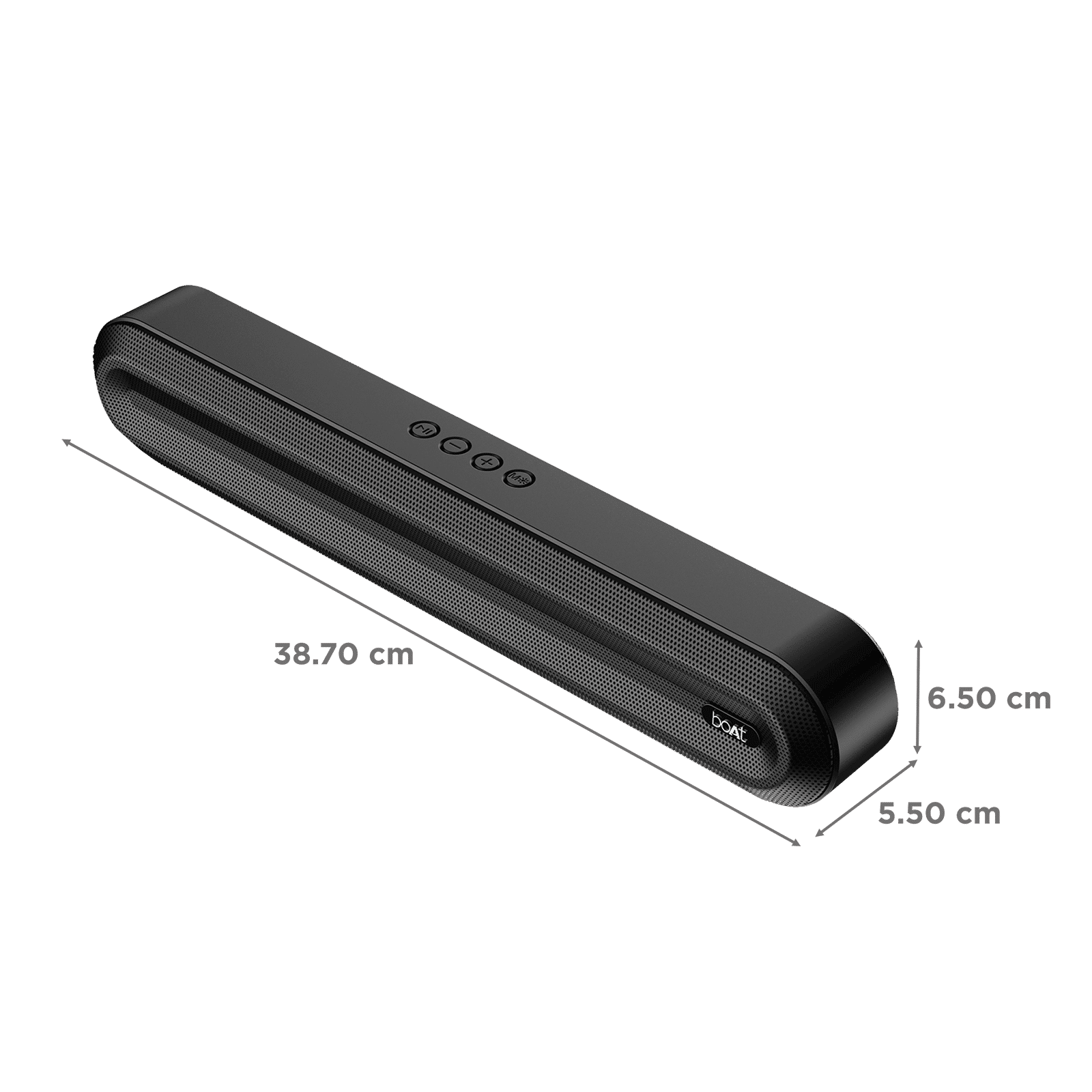 boAt Aavante Bar Aspire 10W RMS Bluetooth Soundbar ( 2.0 Channel, Black) boAt Aavante Bar Aspire 10W RMS Bluetooth Soundbar ( 2.0 Channel, Black)_3