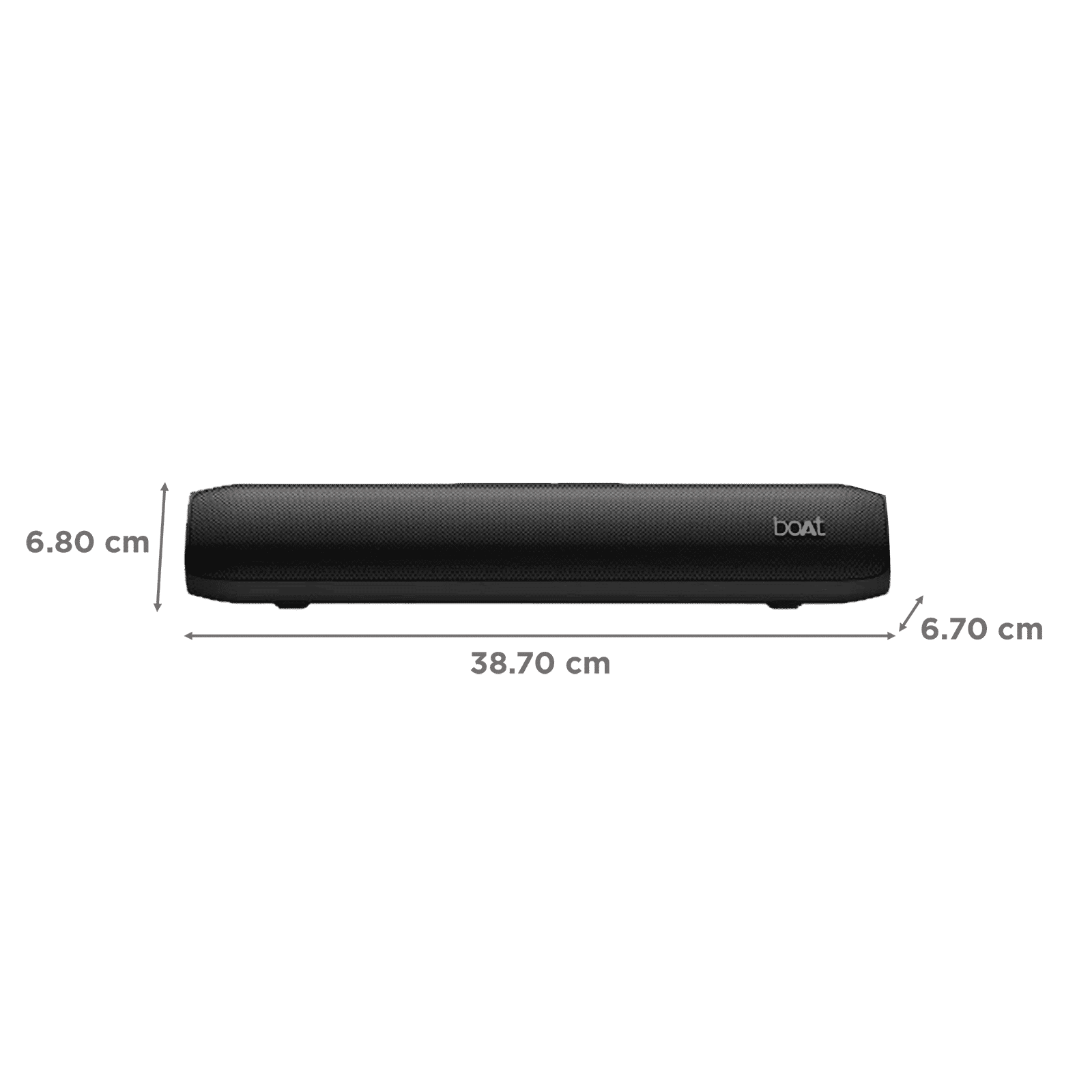 boAt Aavante Bar Groove 16W Bluetooth Soundbar (Signature Sound, 2.0 Channel, Charcoal Black)_3