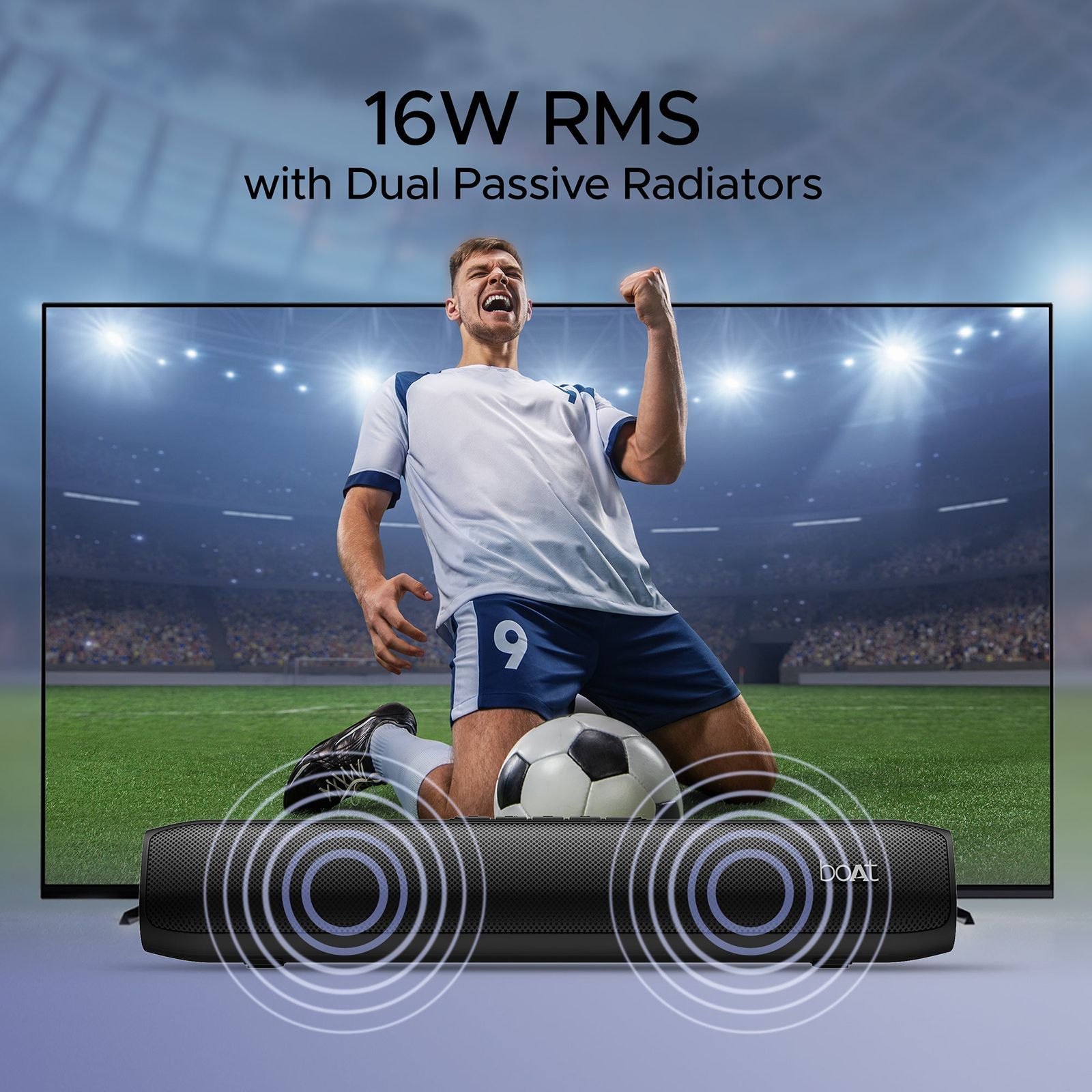 boAt Aavante Bar Groove 16W Bluetooth Soundbar (Signature Sound, 2.0 Channel, Charcoal Black)_4