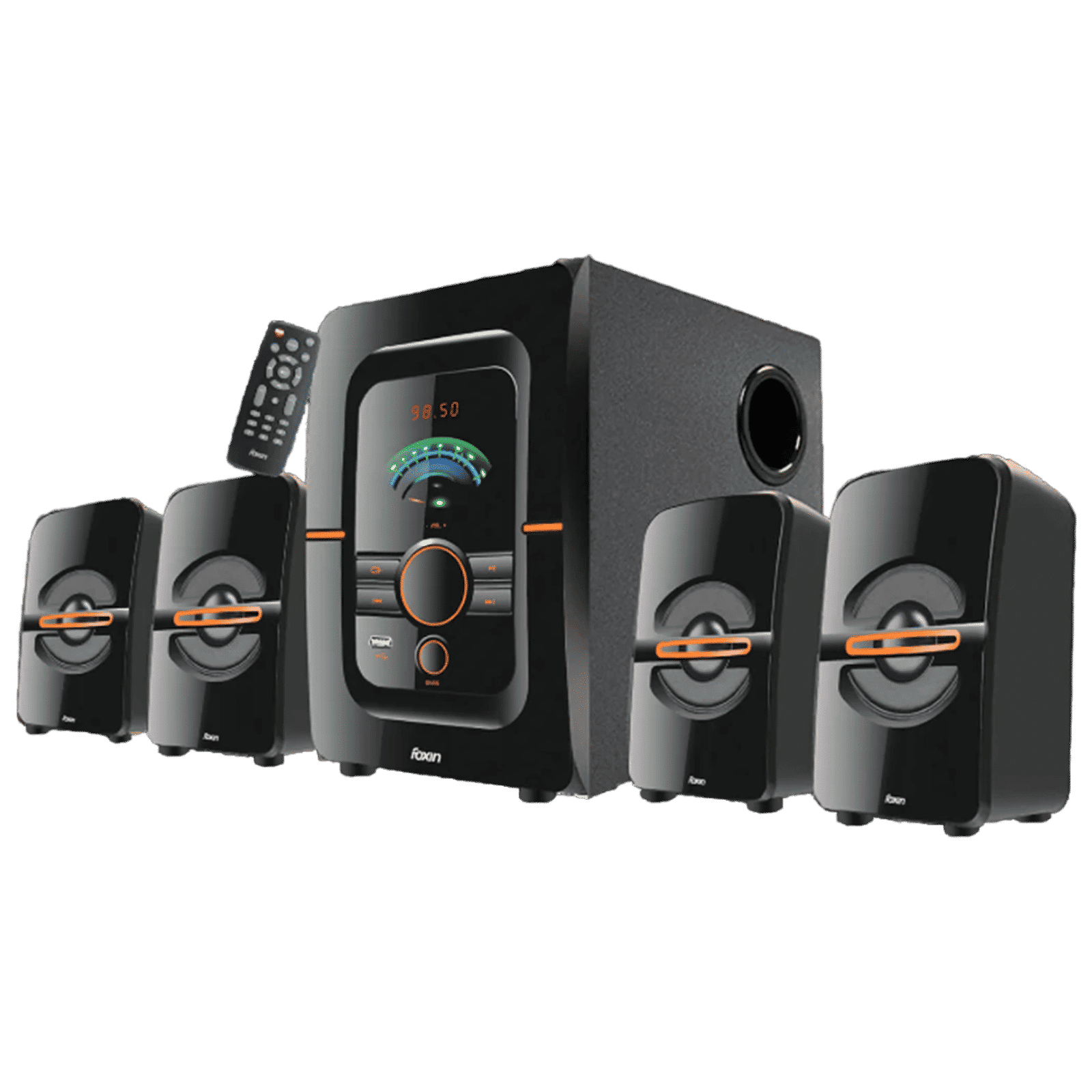 foxin FMS 4450 85W Multimedia Speaker (Dual Connectivity, 4.2 Channel, Black) foxin FMS 4450 85W Multimedia Speaker (Dual Connectivity, 4.2 Channel, Black)_4