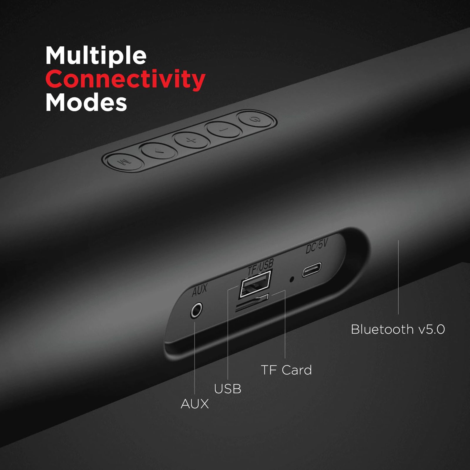 boAt Aavante Bar 558 16W Bluetooth Soundbar with Remote (Stereo Sound, Midnight Black)_7