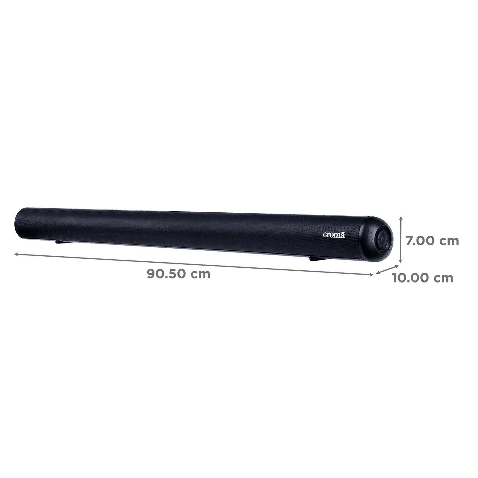 Croma 60W Bluetooth Soundbar with Remote (Preset EQ Modes, 2.0 Channel, Black) Croma 60W Bluetooth Soundbar with Remote (Preset EQ Modes, 2.0 Channel, Black)_3