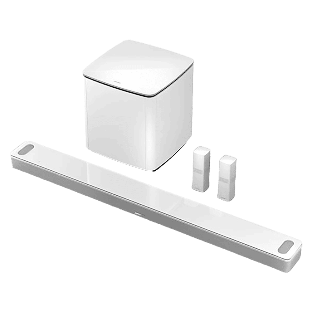 BOSE Smart Ultra Bluetooth Soundbar with Remote (Dolby Atmos, Arctic White)_7
