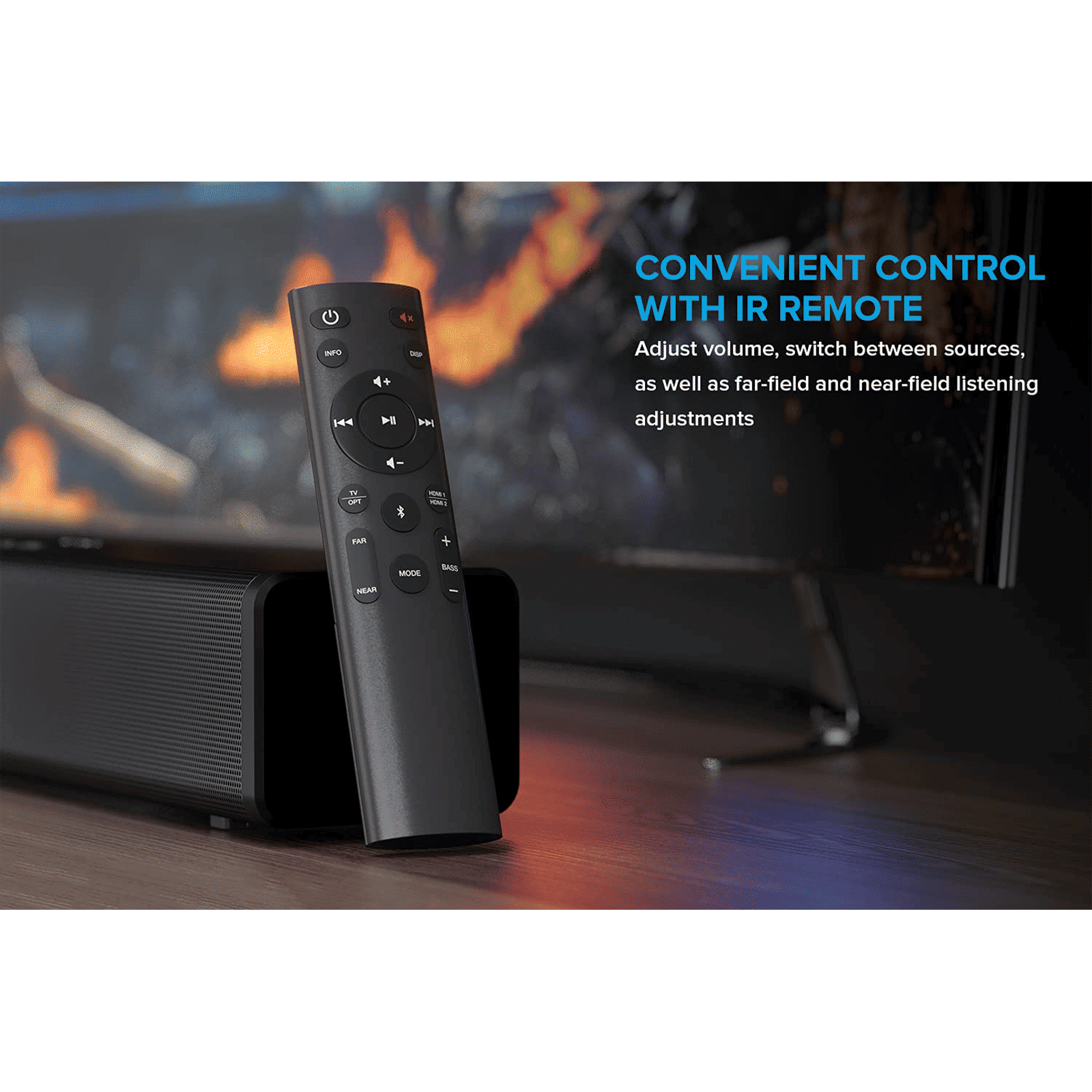 Creative Stage 360 240W Bluetooth Soundbar with Remote (Dolby Atmos, 2.1 Channel, Black)_7