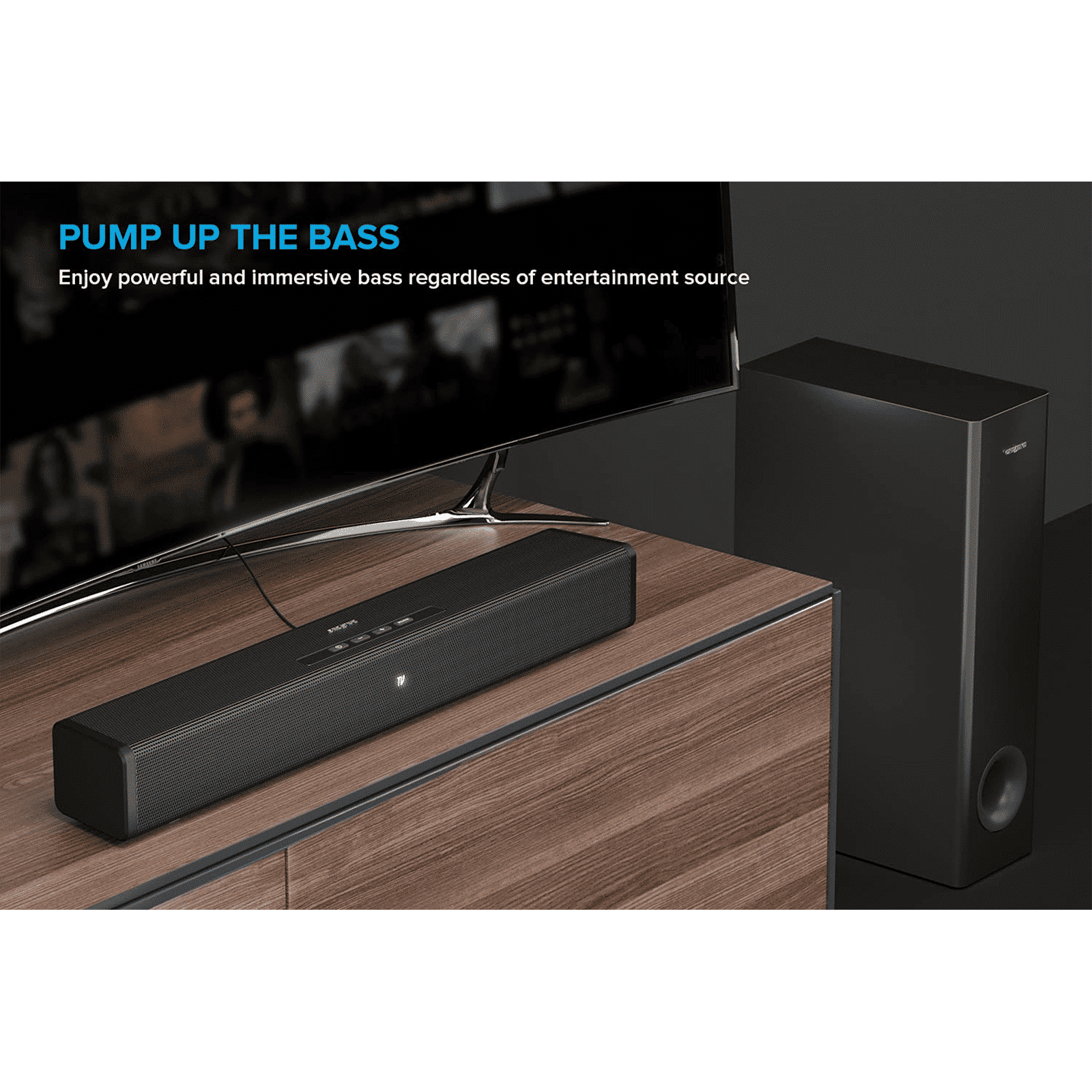 Creative Stage 360 240W Bluetooth Soundbar with Remote (Dolby Atmos, 2.1 Channel, Black)_10