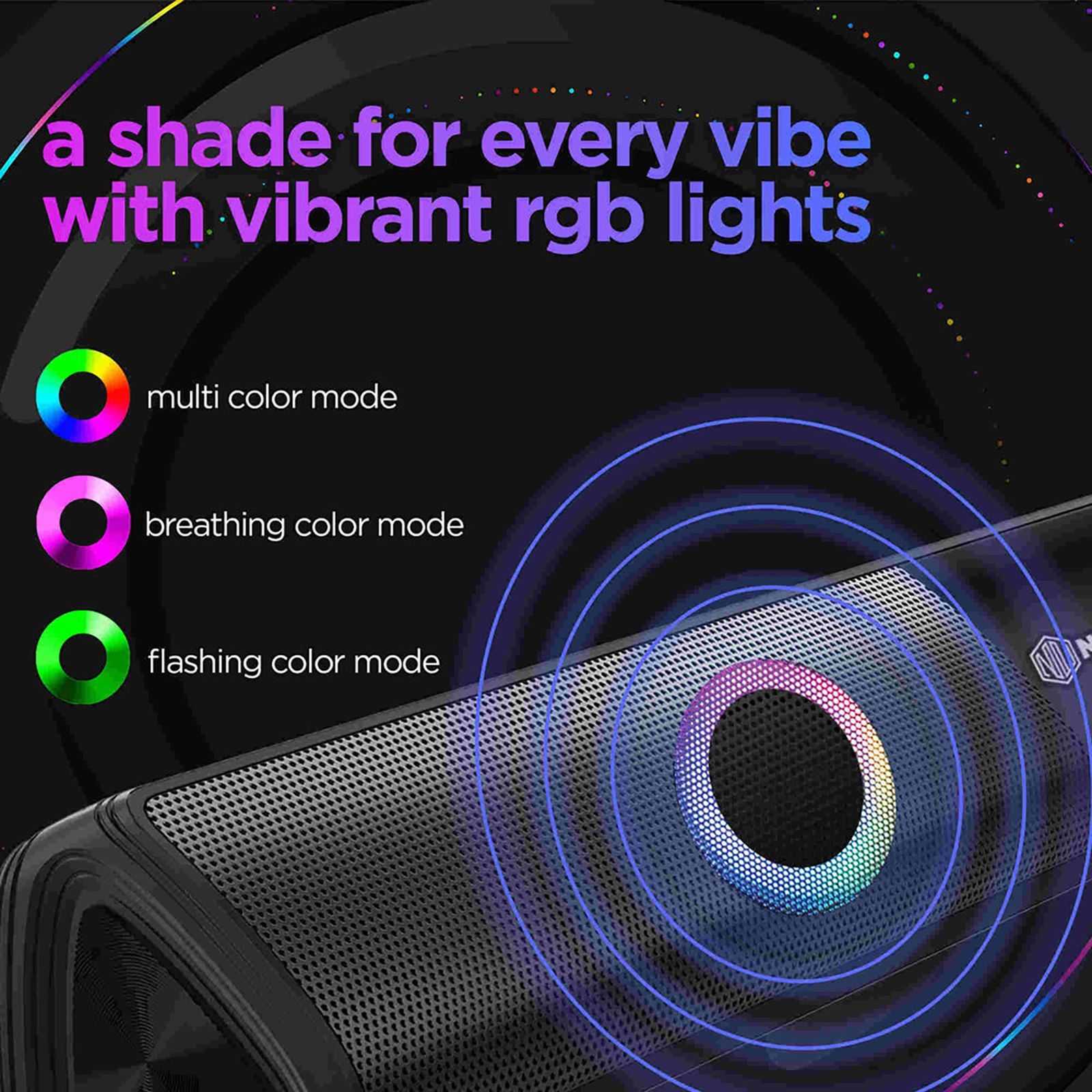 Nu Republic Party Box 20W Bluetooth Soundbar (360 Degree Surround Sound, 2.0 Channel, Black) Nu Republic Party Box 20W Bluetooth Soundbar (360 Degree Surround Sound, 2.0 Channel, Black)_7