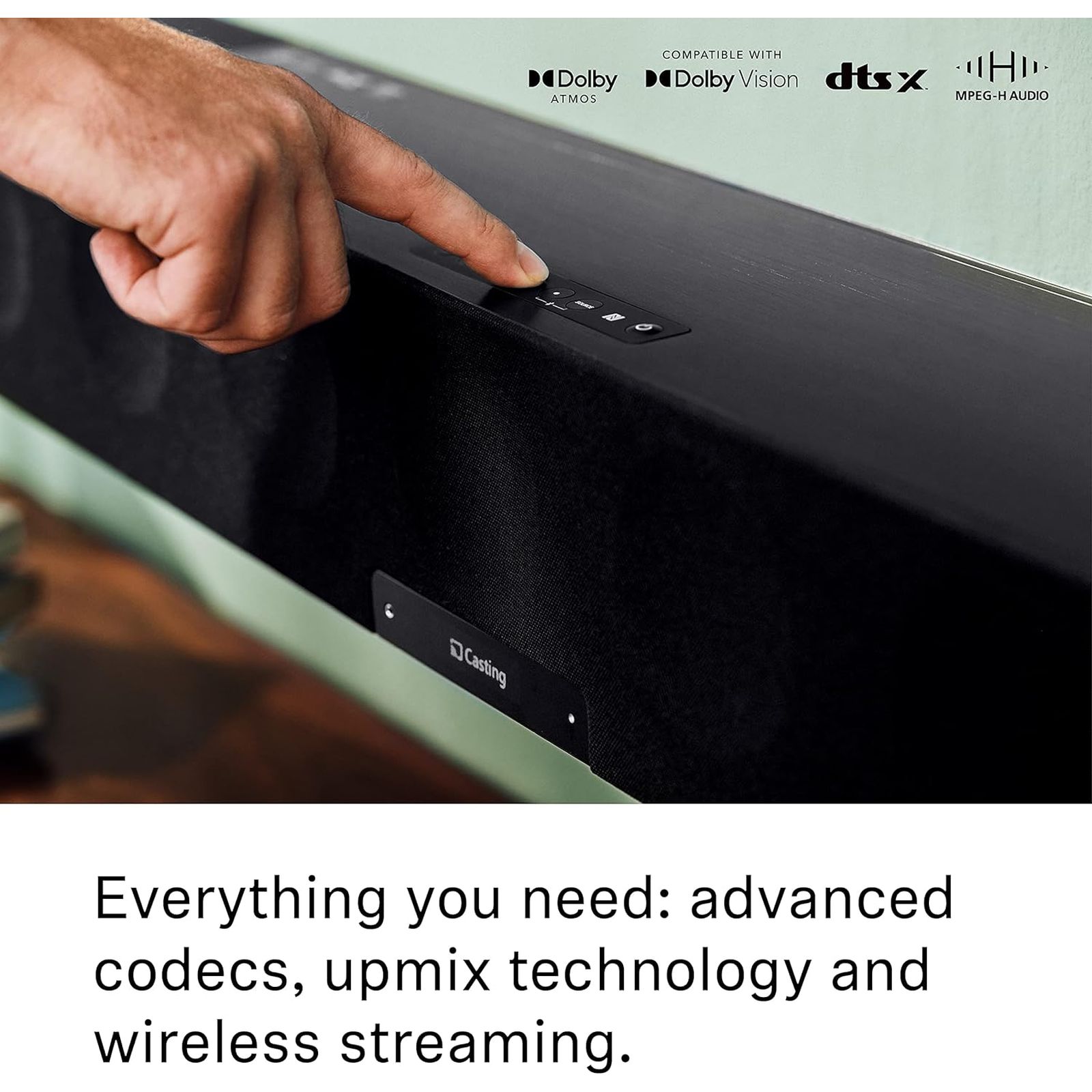 SENNHEISER AMBEO Max 500W Bluetooth SoundBar with Remote (Dolby Atmos, 5.1.4 Channel, Black) SENNHEISER AMBEO Max 500W Bluetooth SoundBar with Remote (Dolby Atmos, 5.1.4 Channel, Black)_9