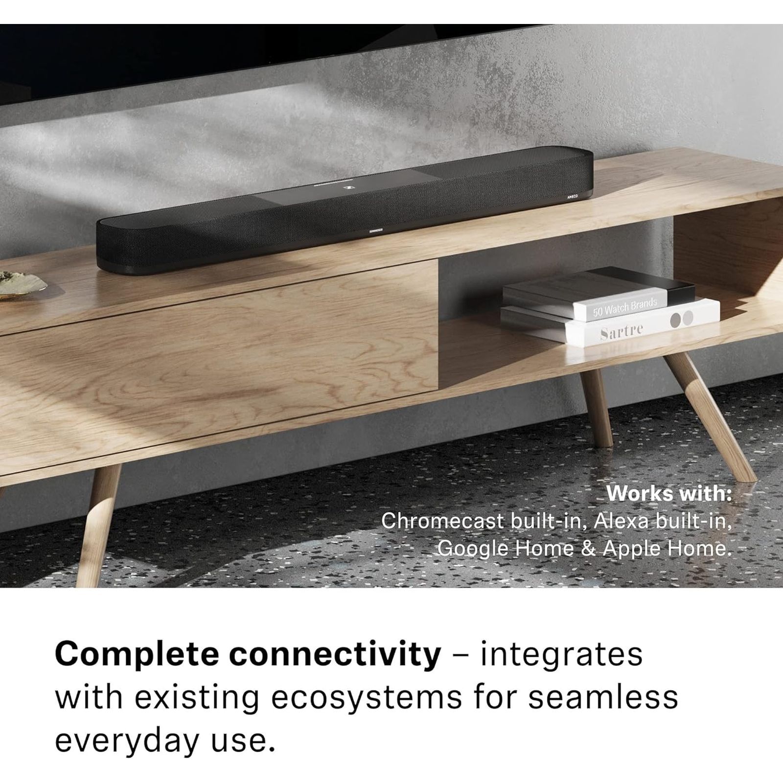 SENNHEISER AMBEO Plus 400W Bluetooth SoundBar with Remote (Dolby Atmos, 7.1.4 Channel, Black) SENNHEISER AMBEO Plus 400W Bluetooth SoundBar with Remote (Dolby Atmos, 7.1.4 Channel, Black)_9