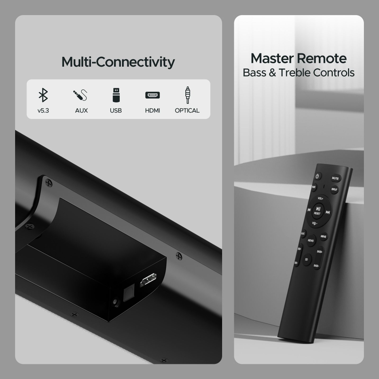 boAt Aavante Bar Quake Pro 240W Bluetooth Soundbar with Remote (Entertainment EQ Modes, 2.1 Channel, Premium Black)_4