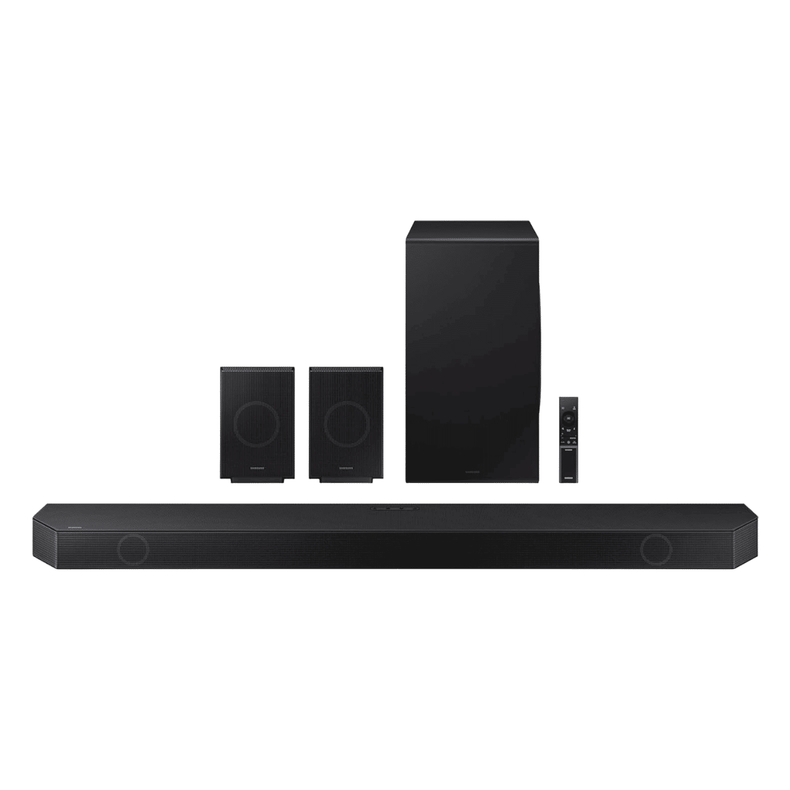 SAMSUNG Q Series 41W Bluetooth Soundbar with Remote (Wireless Dolby ATMOS, 11.1.4 Channel, Graphite Black) SAMSUNG Q Series 41W Bluetooth Soundbar with Remote (Wireless Dolby ATMOS, 11.1.4 Channel, Graphite Black)_1