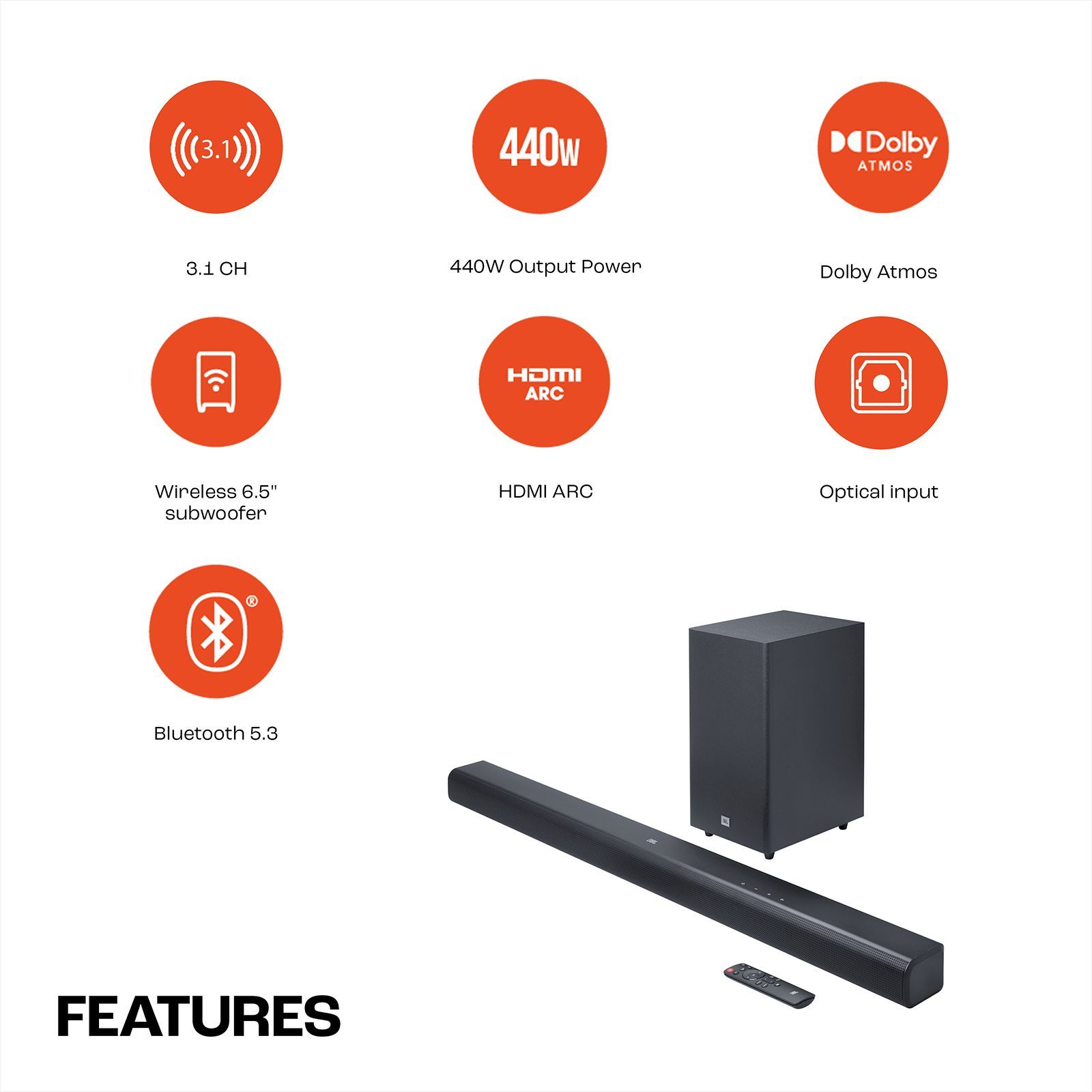 JBL CINEMA SB580 440W Bluetooth Soundbar with Remote (Virtual Dolby Atoms, 3.1 Channel, Black)_18