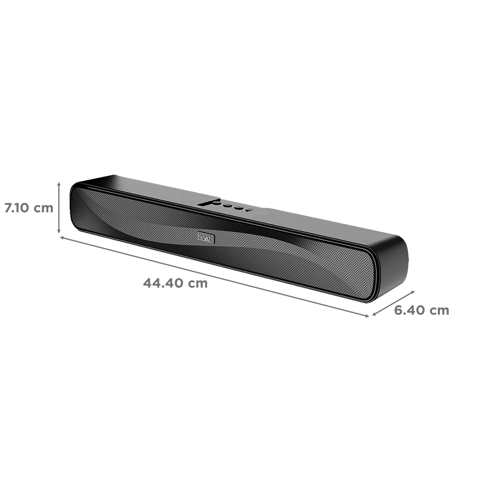 boAt Aavante Bar A1040 50W Bluetooth Soundbar with Remote (boAt Signature Sound, 2.1 Channel, Premium Black) boAt Aavante Bar A1040 50W Bluetooth Soundbar with Remote (boAt Signature Sound, 2.1 Channel, Premium Black)_3