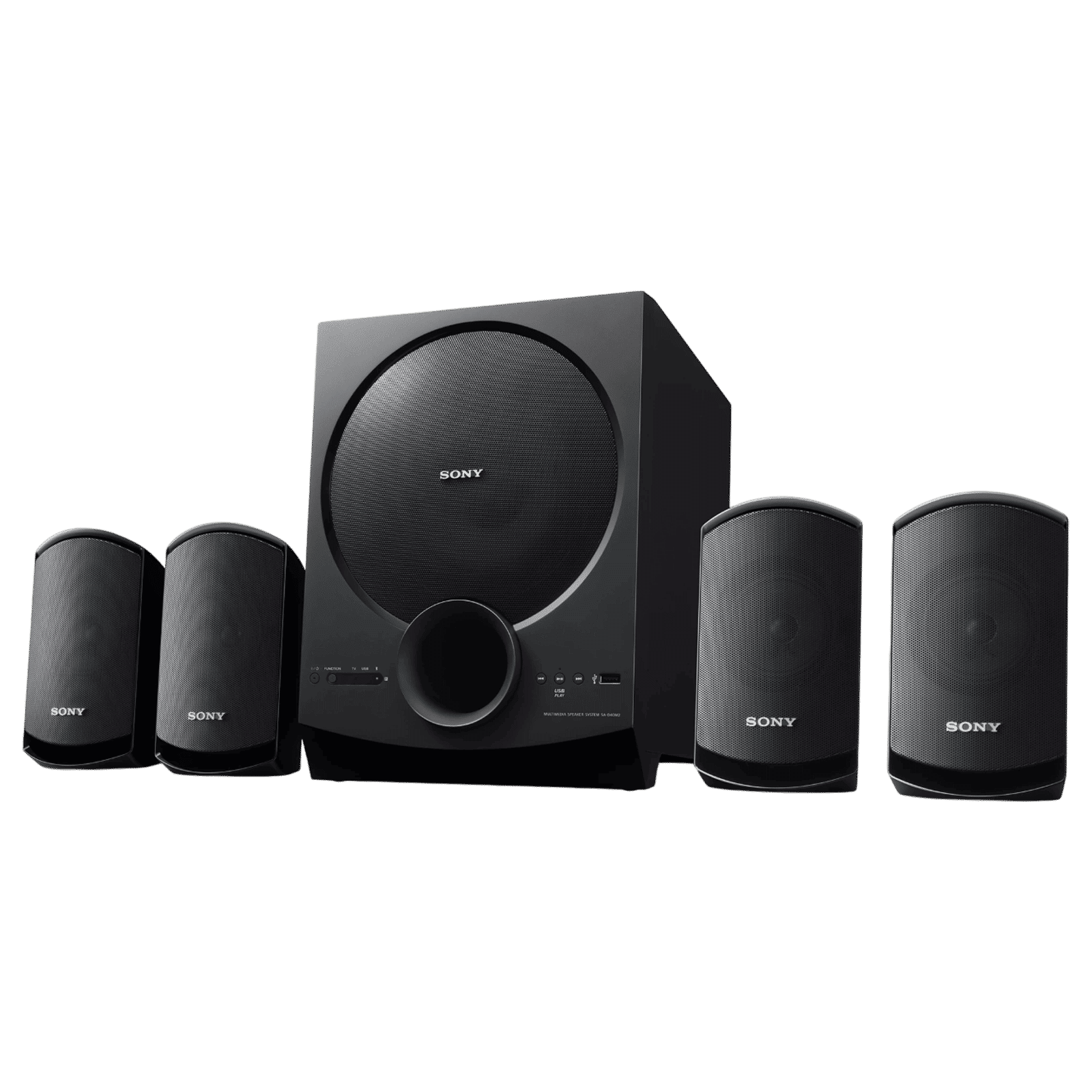 SONY SA-D40M2 100W Multimedia Speaker (Dolby Audio, 4.1 Channel, Black) SONY SA-D40M2 100W Multimedia Speaker (Dolby Audio, 4.1 Channel, Black)_1
