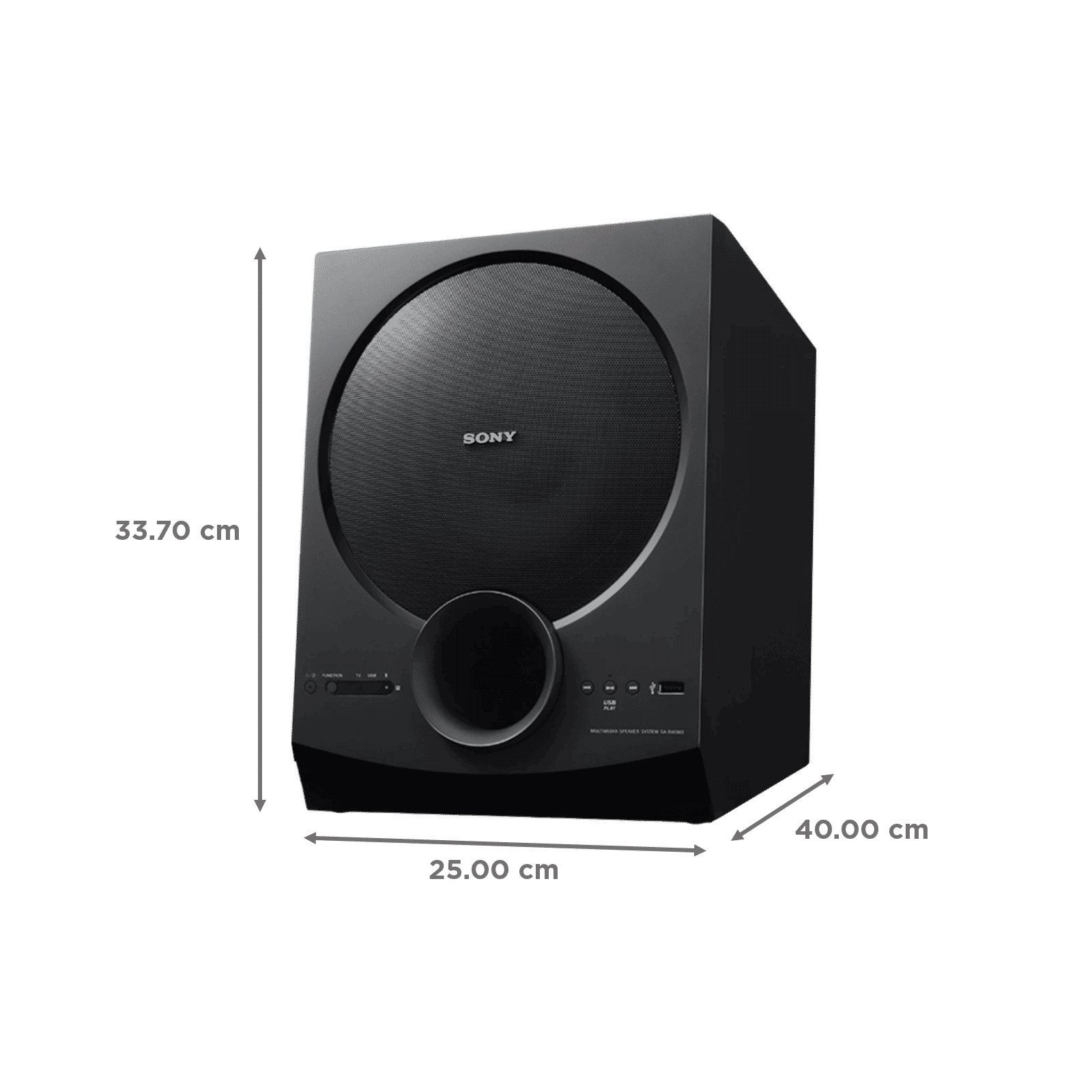 SONY SA-D40M2 100W Multimedia Speaker (Dolby Audio, 4.1 Channel, Black) SONY SA-D40M2 100W Multimedia Speaker (Dolby Audio, 4.1 Channel, Black)_2