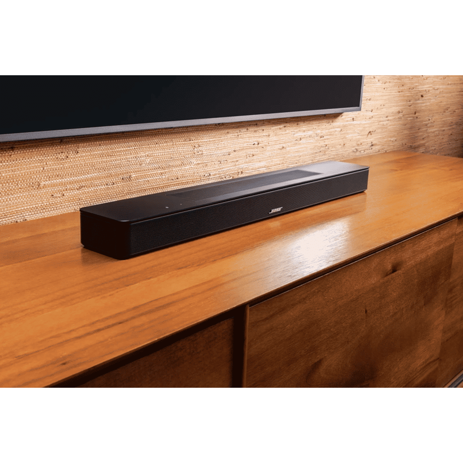 BOSE Smart Bluetooth Soundbar with Remote (Dolby Atmos, 2.0 Channel, Black)_6
