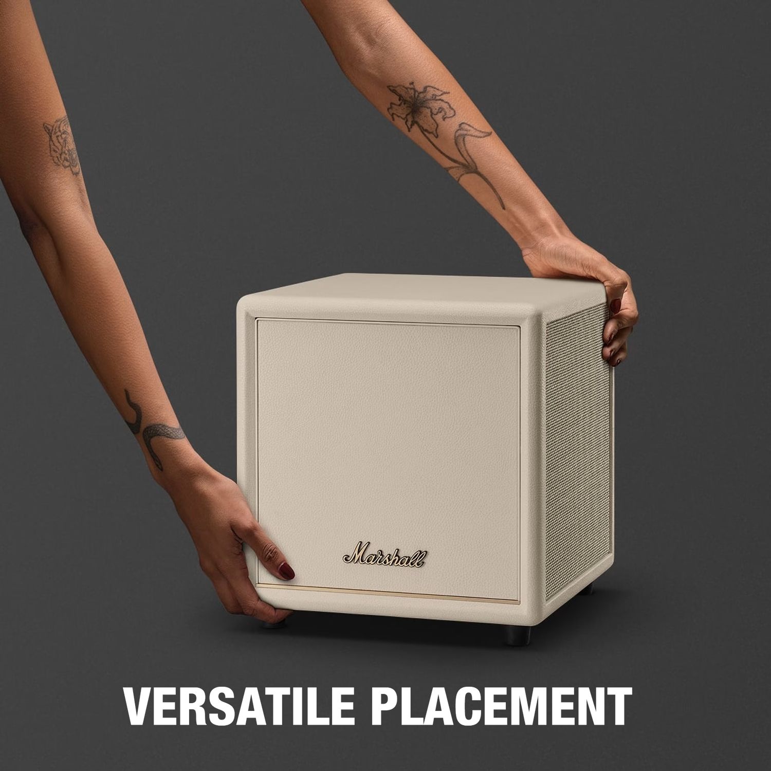 Marshall HESTON SUB 200 236W Wireless Subwoofer (Deep Bass, Black)_13