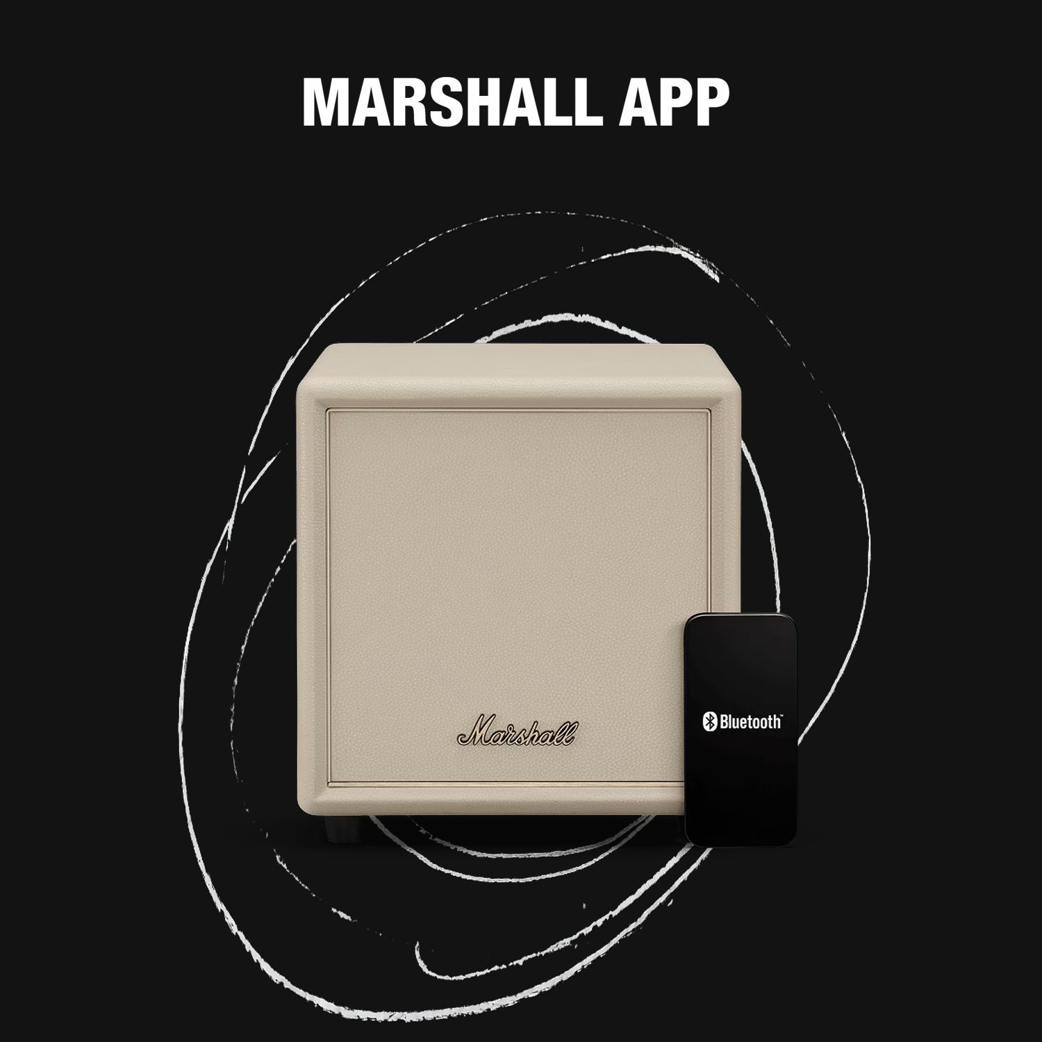 Marshall HESTON SUB 200 236W Wireless Subwoofer (Deep Bass, Black)_14