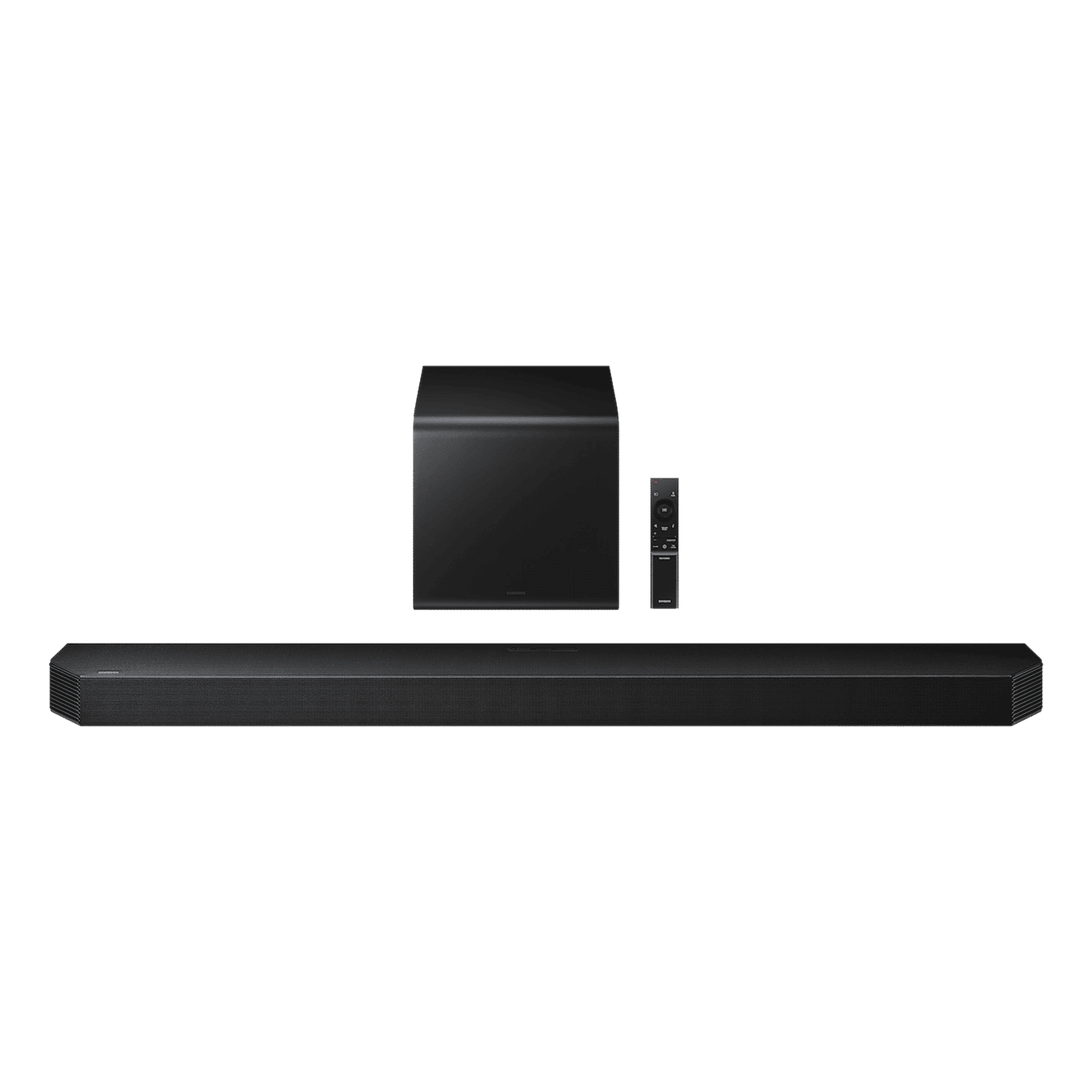 SAMSUNG Q-series 400W Bluetooth Soundbar with Remote (Wireless Dolby Atmos, 5.1.2 Channel, Black) SAMSUNG Q-series 400W Bluetooth Soundbar with Remote (Wireless Dolby Atmos, 5.1.2 Channel, Black)_1