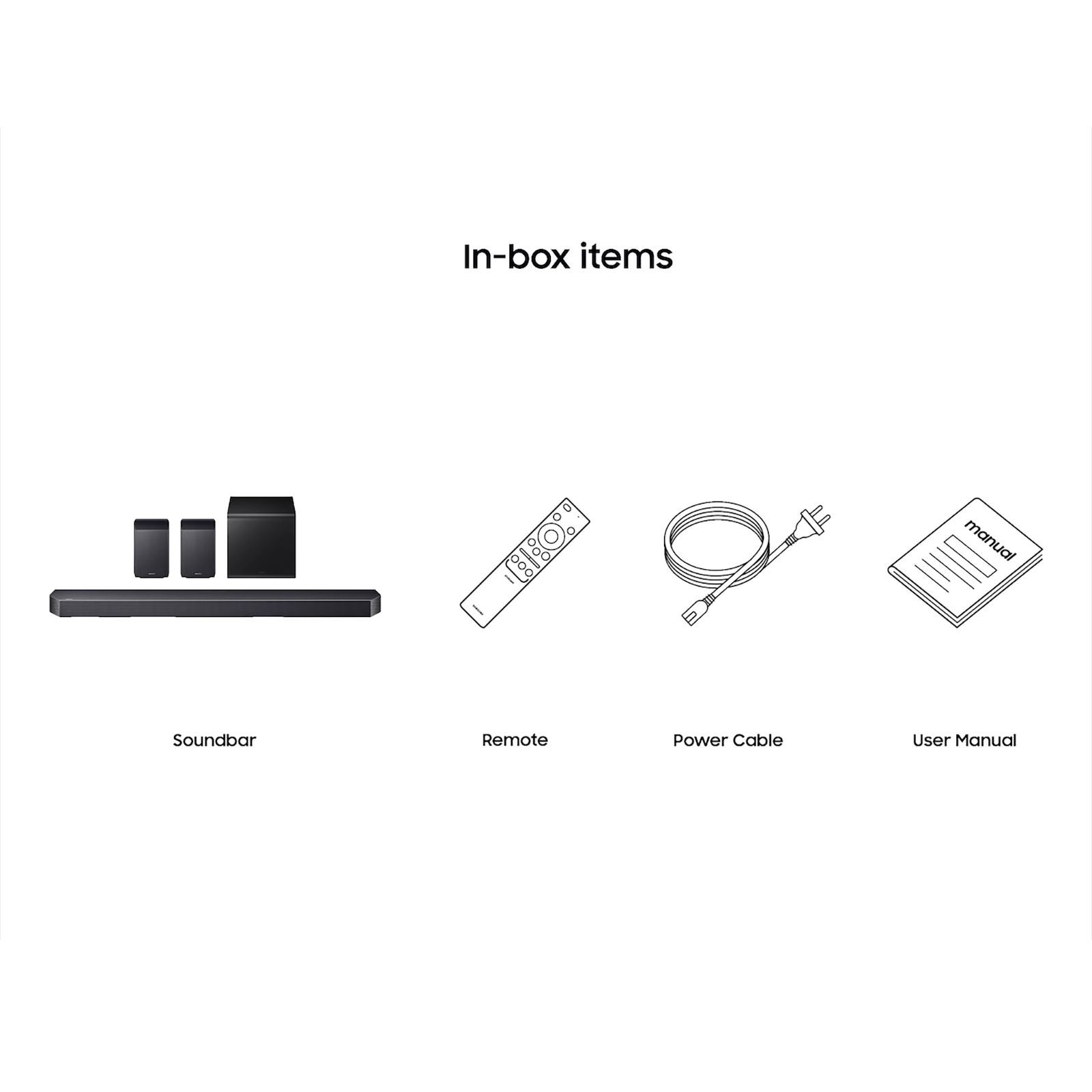 SAMSUNG Q-series 580W Bluetooth Soundbar with Remote (Wireless Dolby Atmos, 9.1.4 Channel, Titan Black)_10