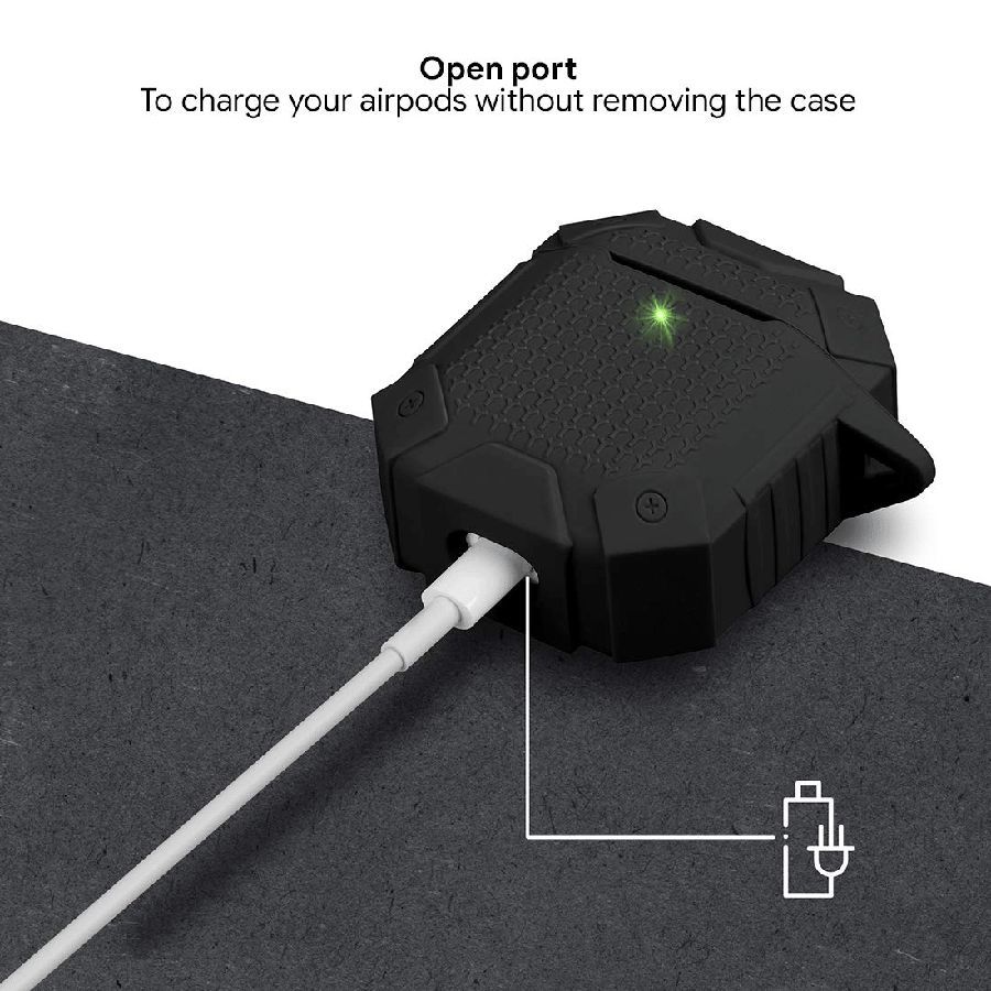 stuffcool AirPods Charging Case (VPAIRPOD, Black)_5