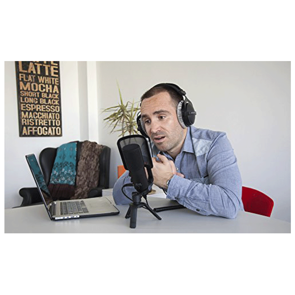 RODE NT-USB 3.5 Jack & USB Wired Microphone with Professional Pop Filter (Black) RODE NT-USB 3.5 Jack & USB Wired Microphone with Professional Pop Filter (Black)_15