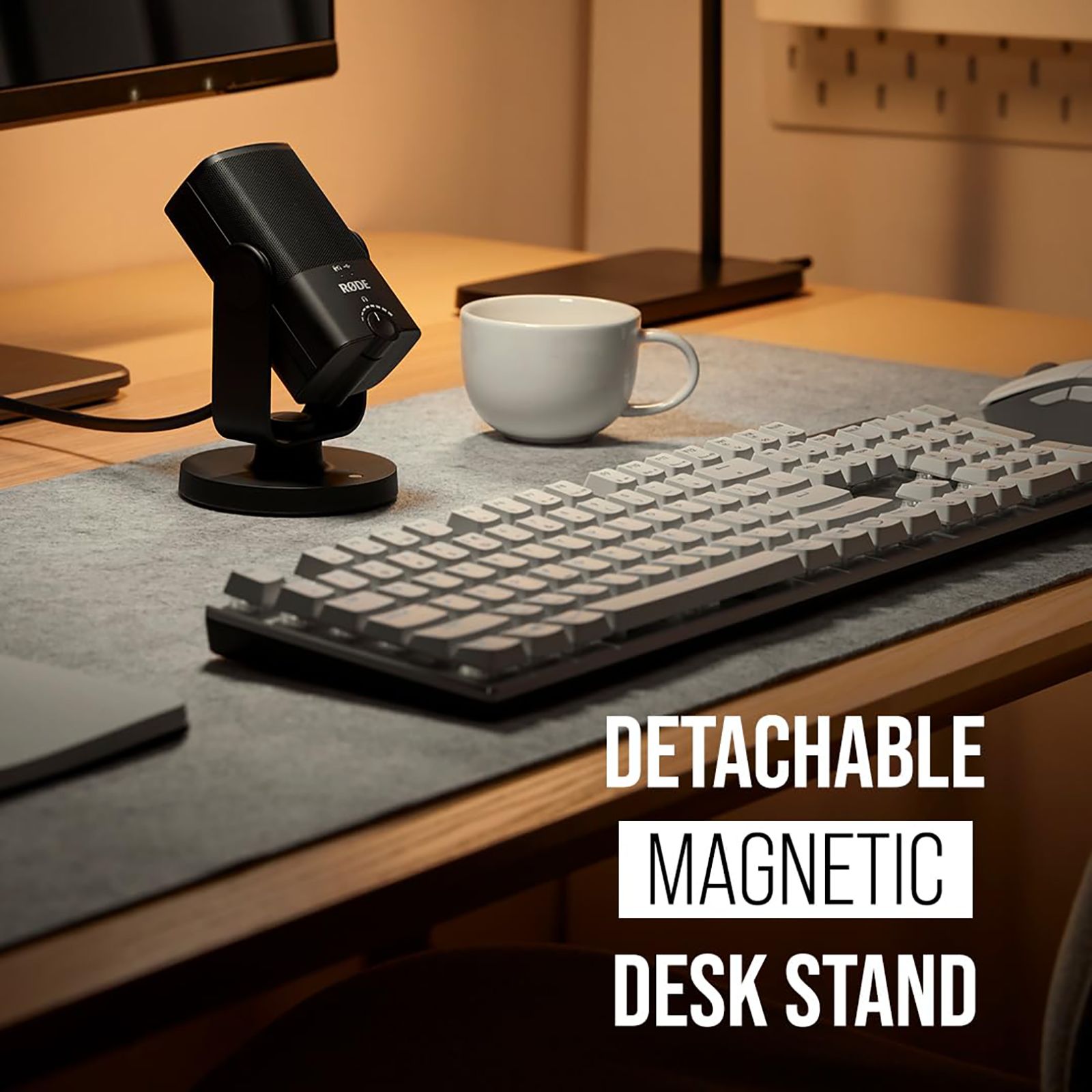 RODE NT-USB Mini 3.5 Jack Wired Microphone with 360 Degree Range Pickup (Black)_5