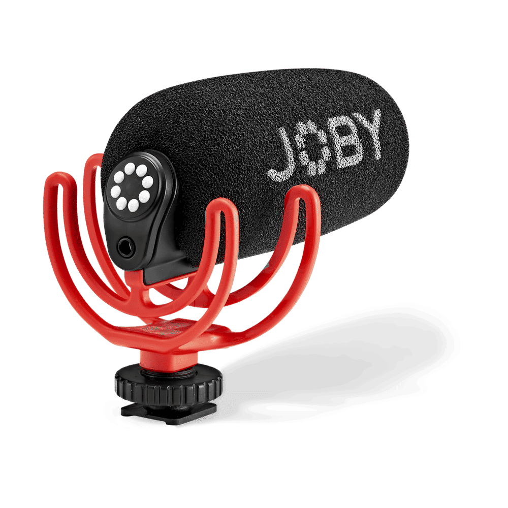 JOBY Wavo 3.5 Jack Wired Microphone with Wide Frequency Response Range (Black & Red)_3