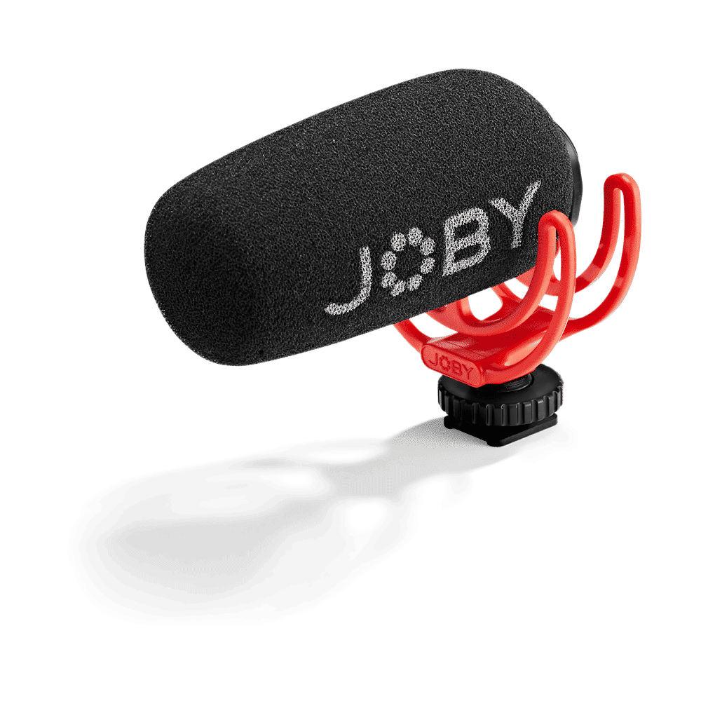 JOBY Wavo 3.5 Jack Wired Microphone with Wide Frequency Response Range (Black & Red)_4